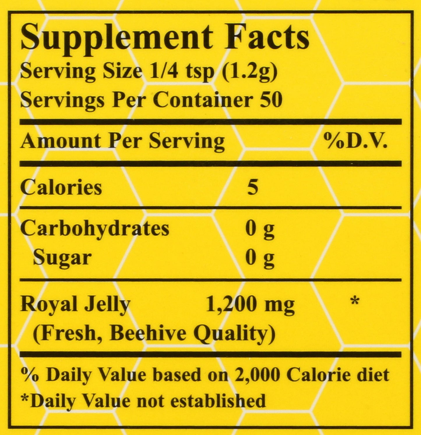 YS Eco Bee Farms Royal Jelly 60,000 mg Liquid, 2 oz