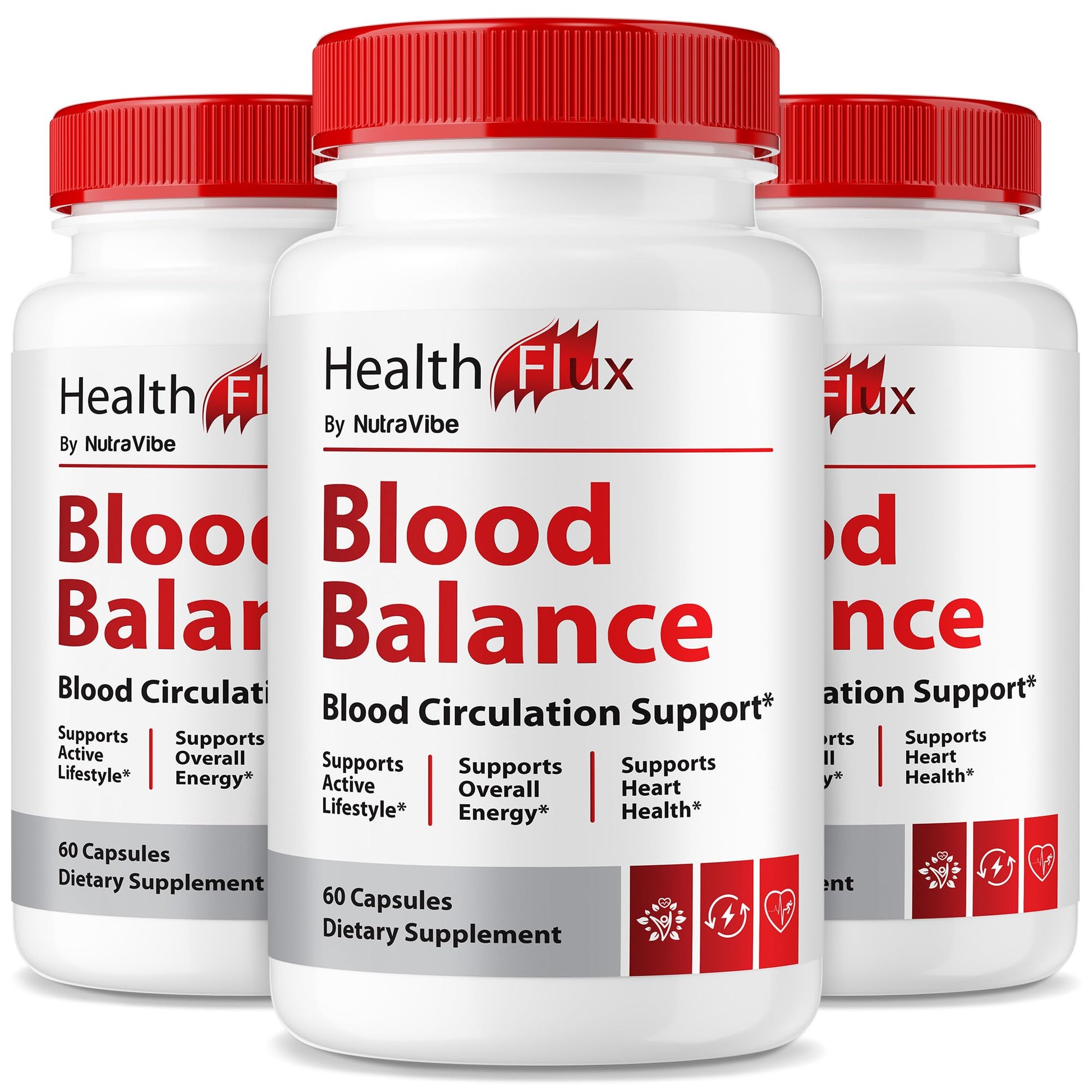NutraVibe Health Flux Blood Balance Capsule, 180 Capsules