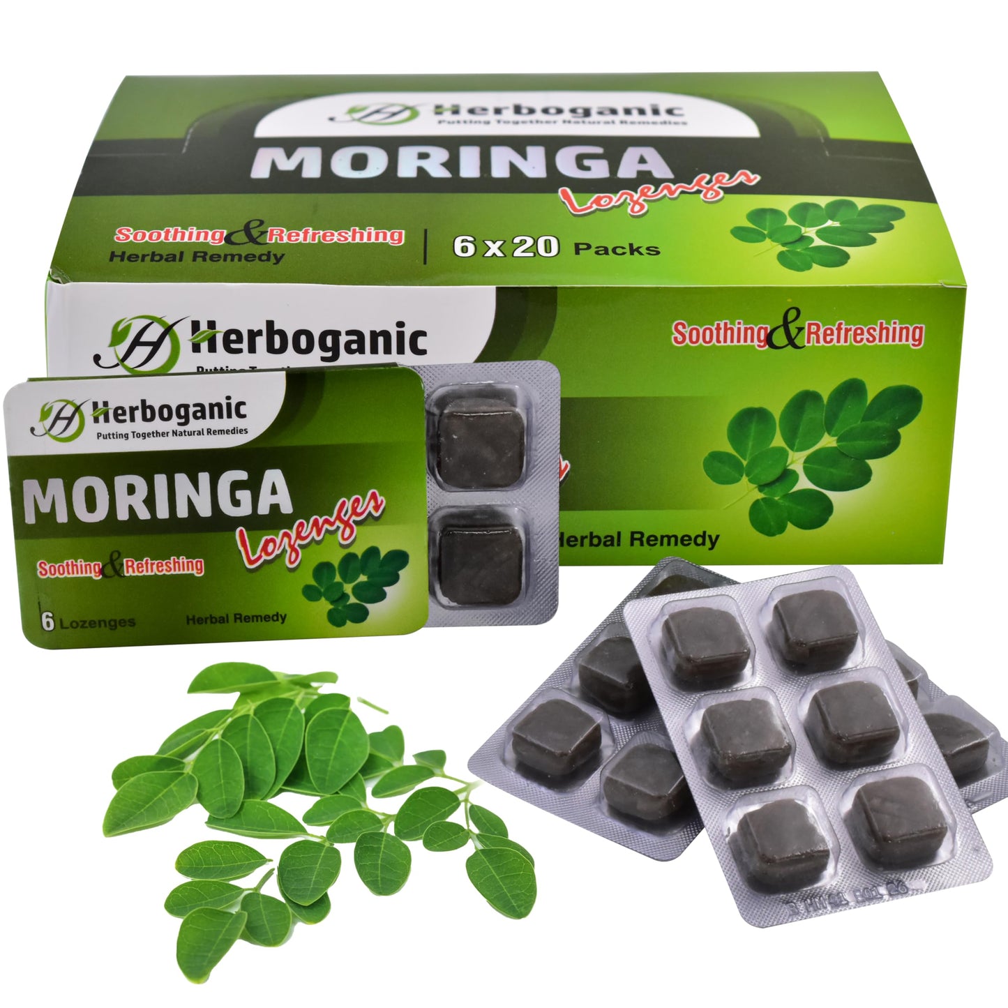 HERBOGANIC Moringa Lozenges Tablet 120
