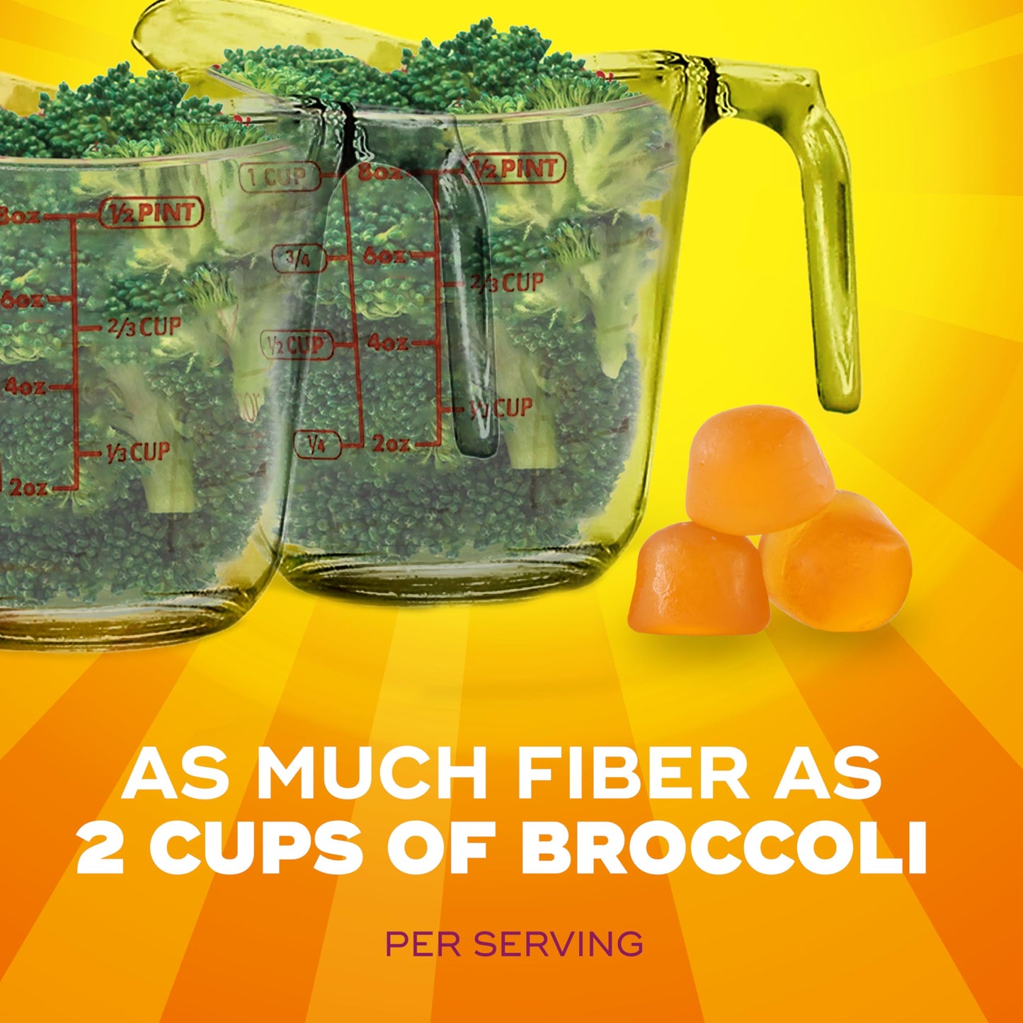 Metamucil Fiber Gummies Gummy 72 Count