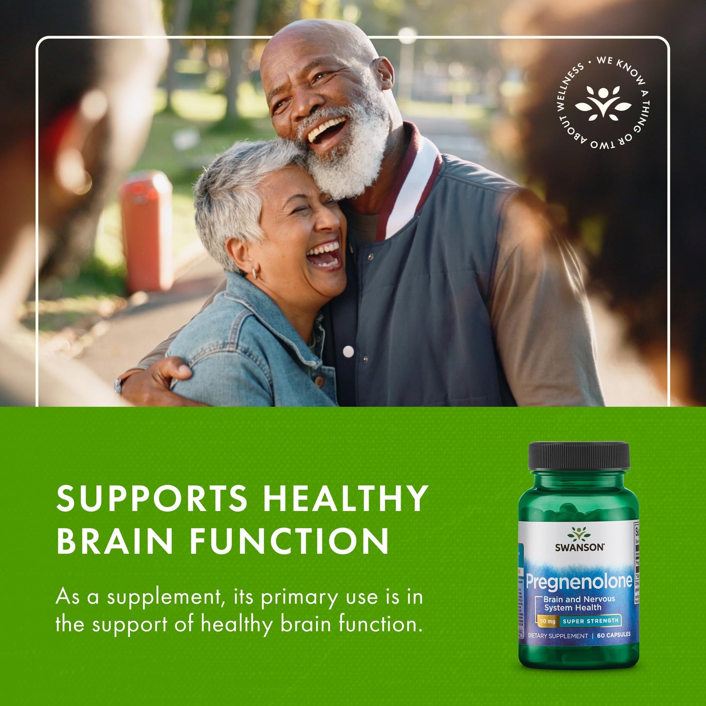 Swanson Super-Strength Pregnenolone 50 mg Capsules, 60 Count