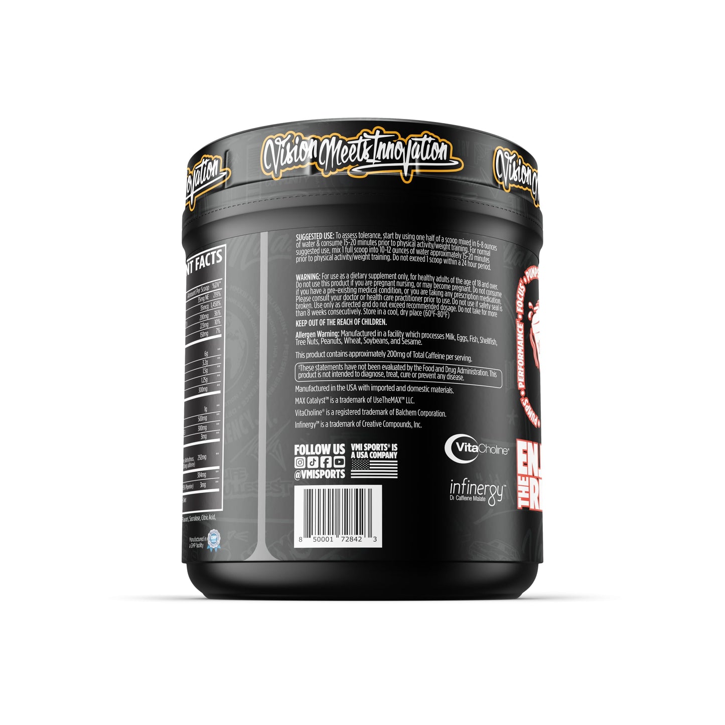 VMI Sports K-XR Stacked Essential Pre Workout Powder 18.1 oz
