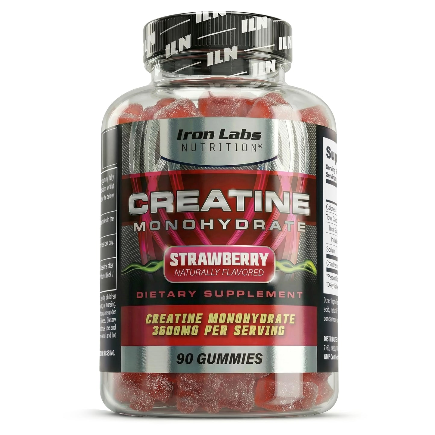 Iron Labs Nutrition Creatine Monohydrate Gummies 90 Gummies