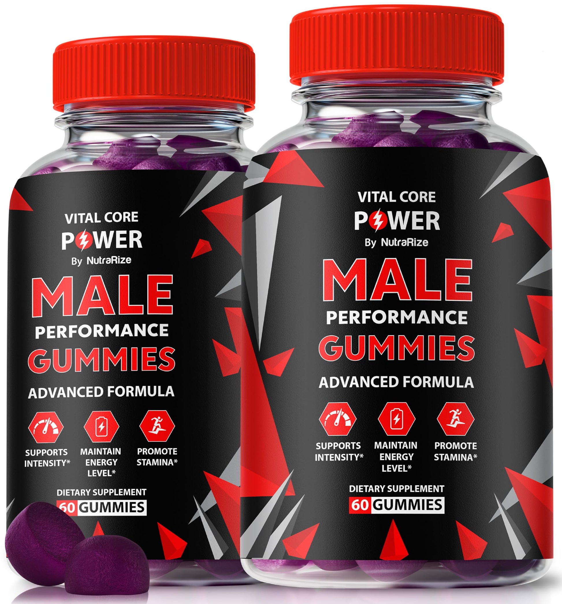 NutraRize Vital Core Power Male Gummies 120 Gummies