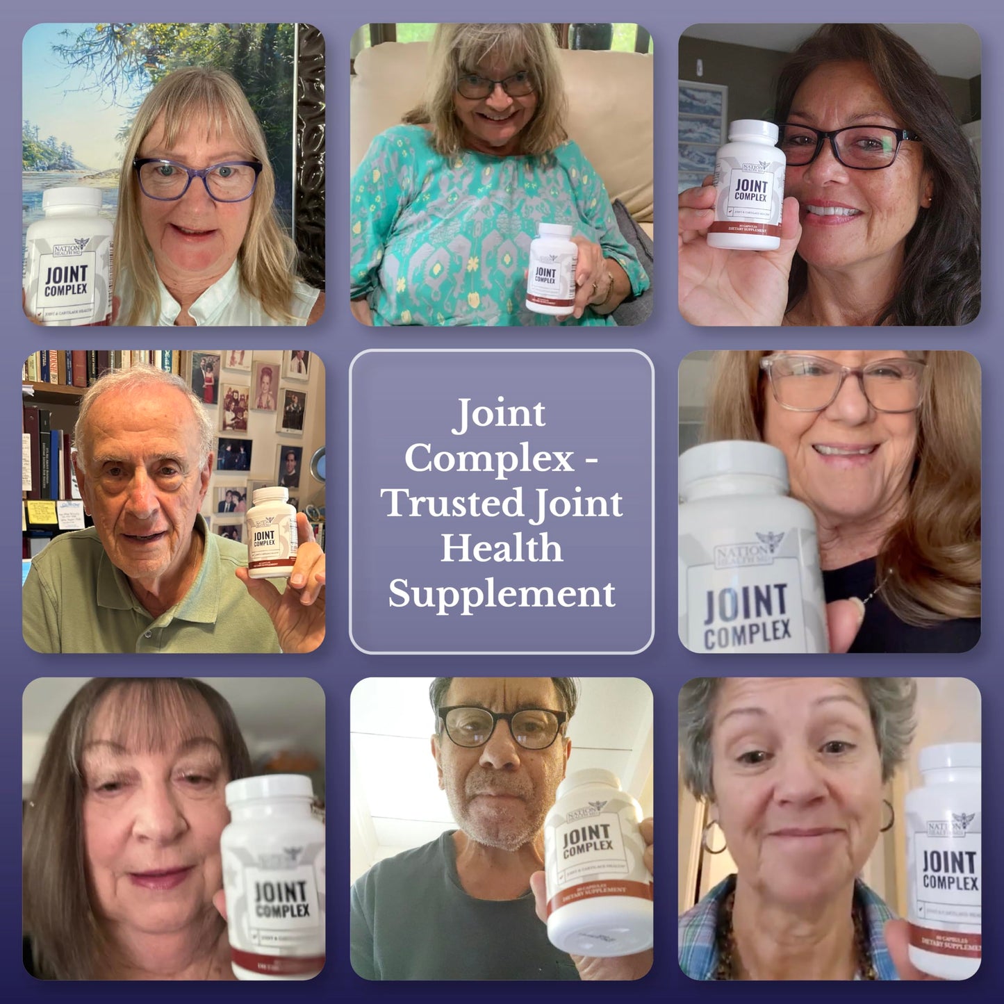 NATION HEALTH MD Joint Complex 60 Capsules