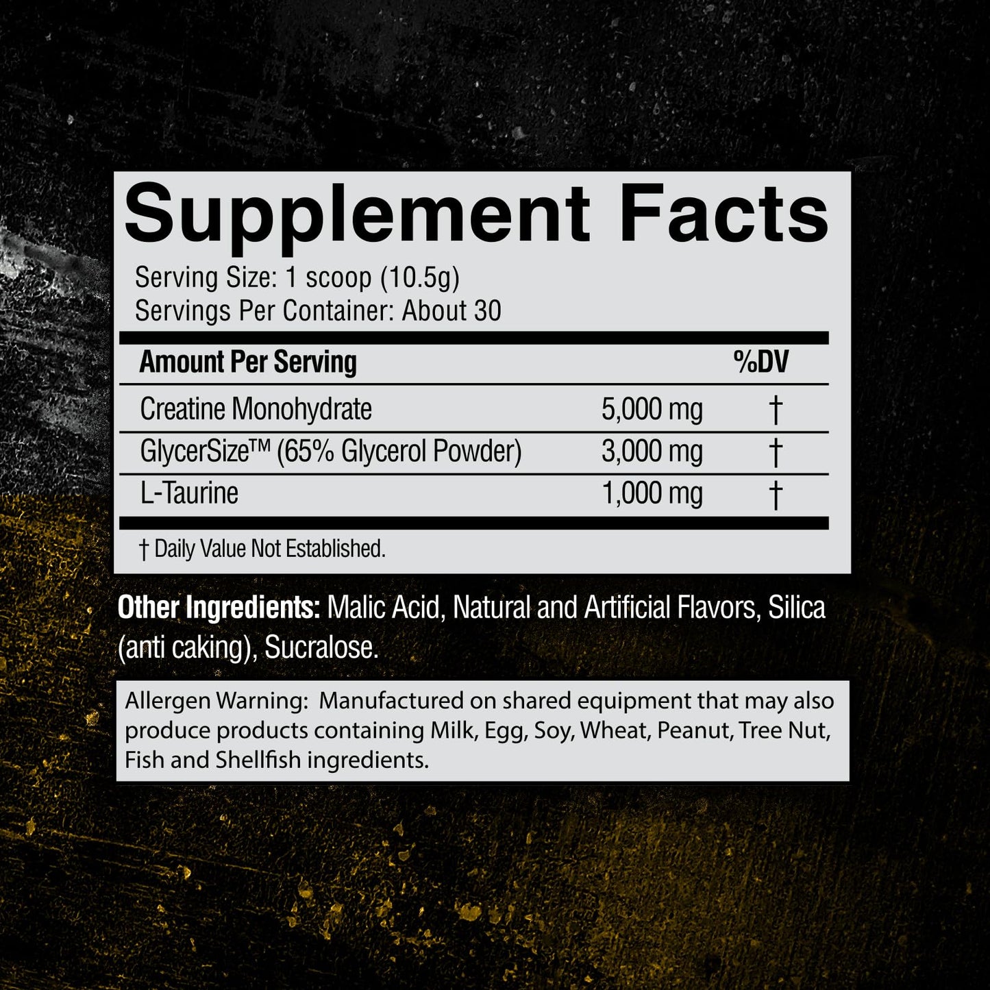 CONDEMNED Locked Down Creatine Performance Complex Powder 11.1 Ounce