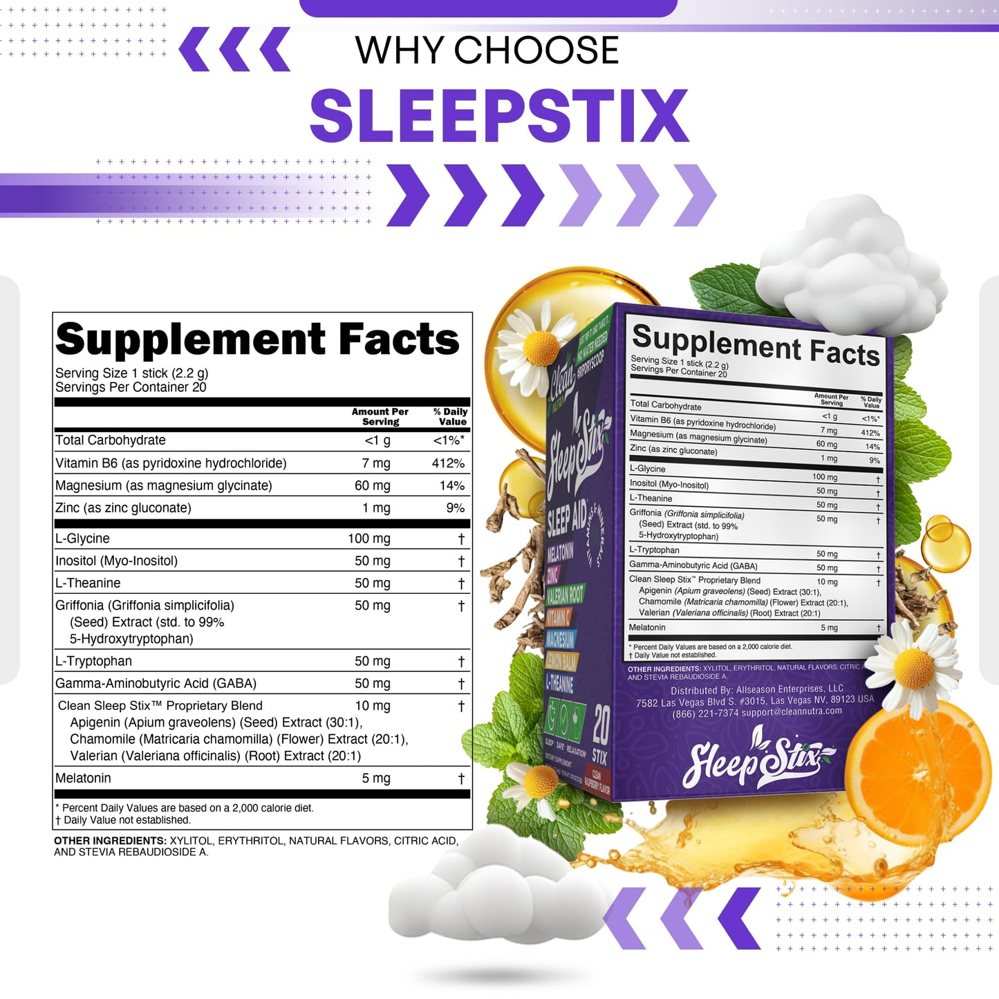 Clean Nutraceuticals Sleep Aid Melatonin Powder 0.71 Ounce