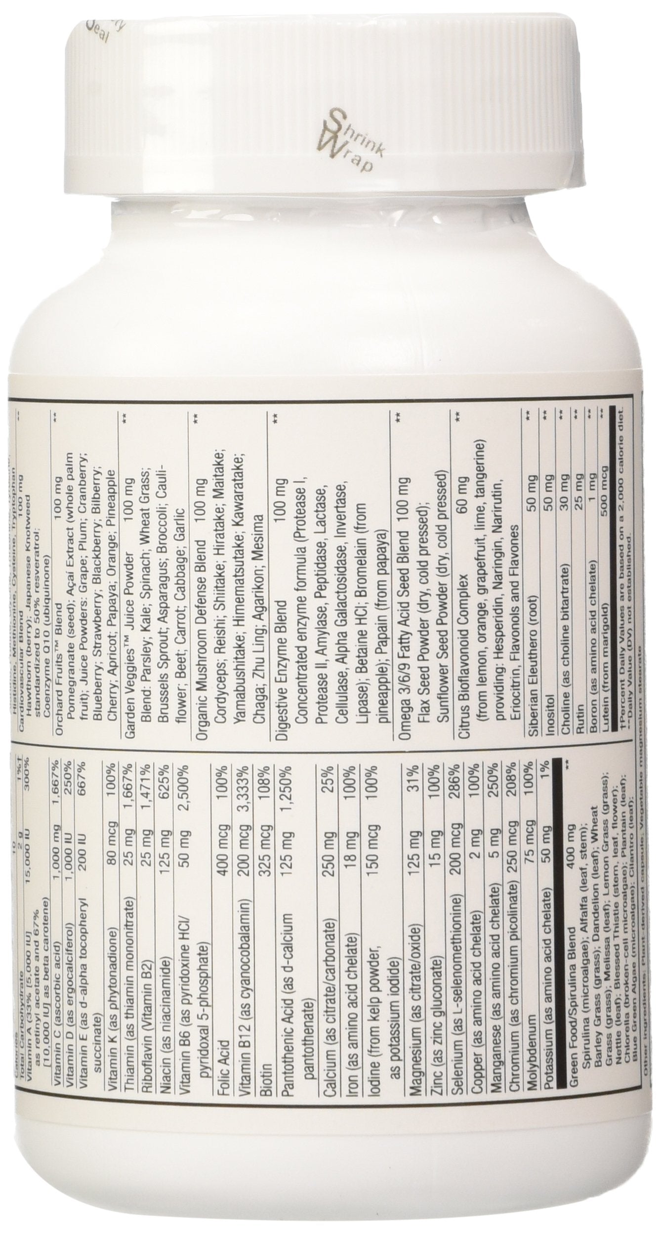 Nature's Way Alive! Max Potency Multi-Vitamin Capsules 90 Count