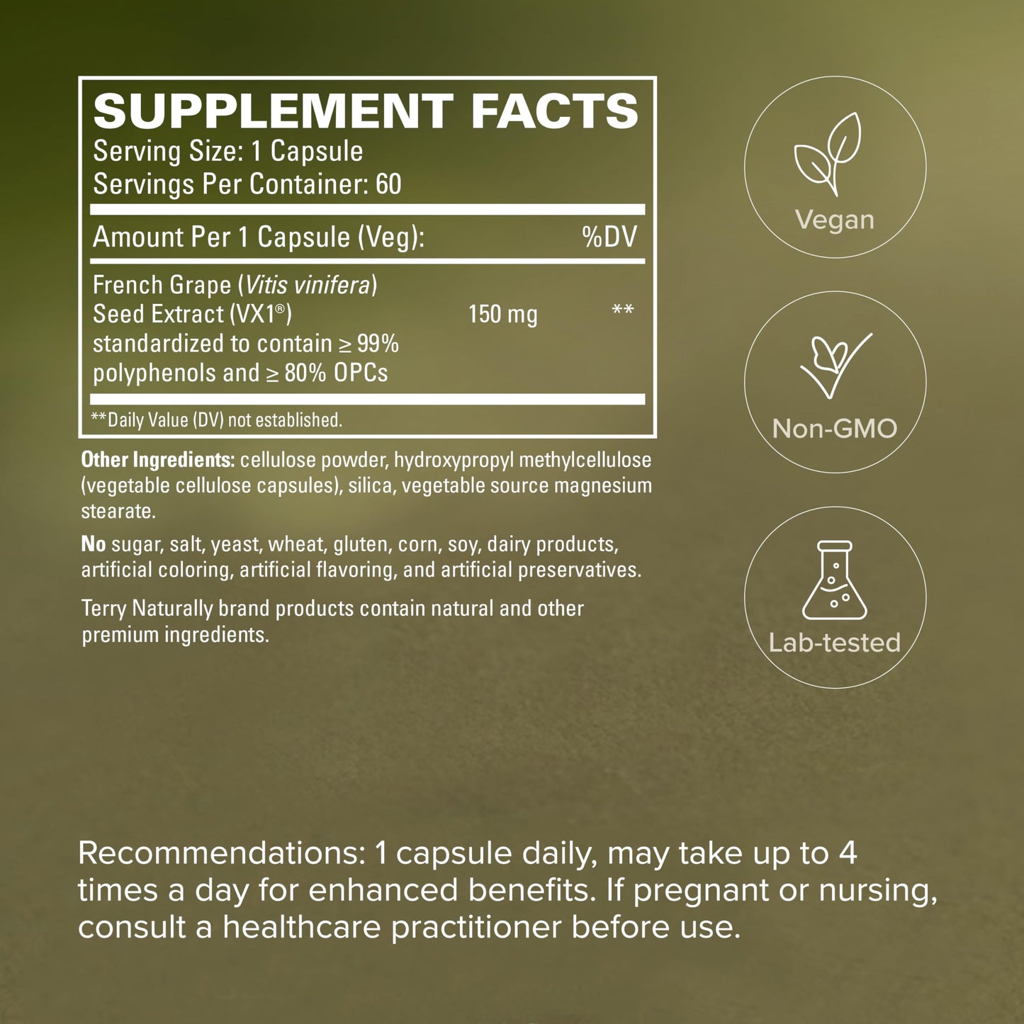 Terry Naturally Clinical OPC Softgels 60 Count