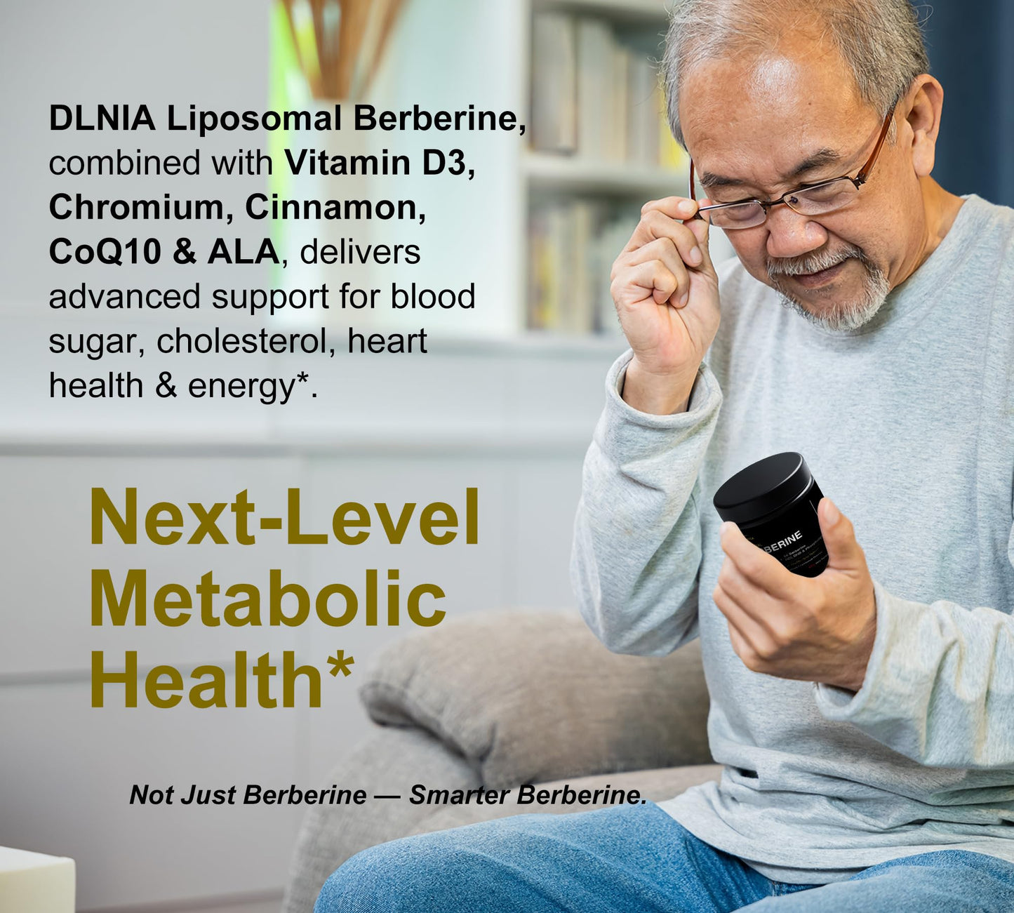 DLNIA Liposomal Berberine Capsule, 60 Count
