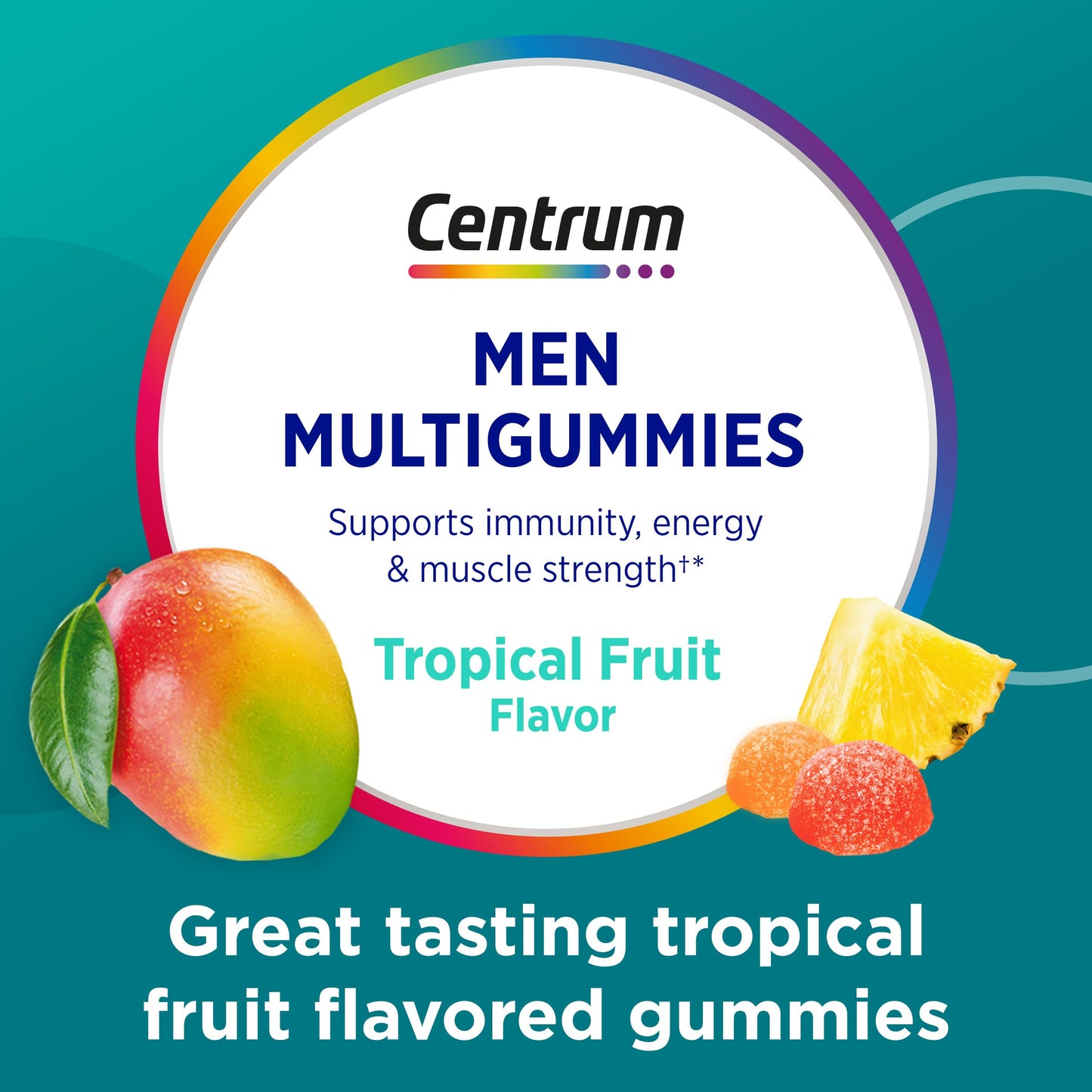 Centrum Men's Multivitamin Gummies 100 Count
