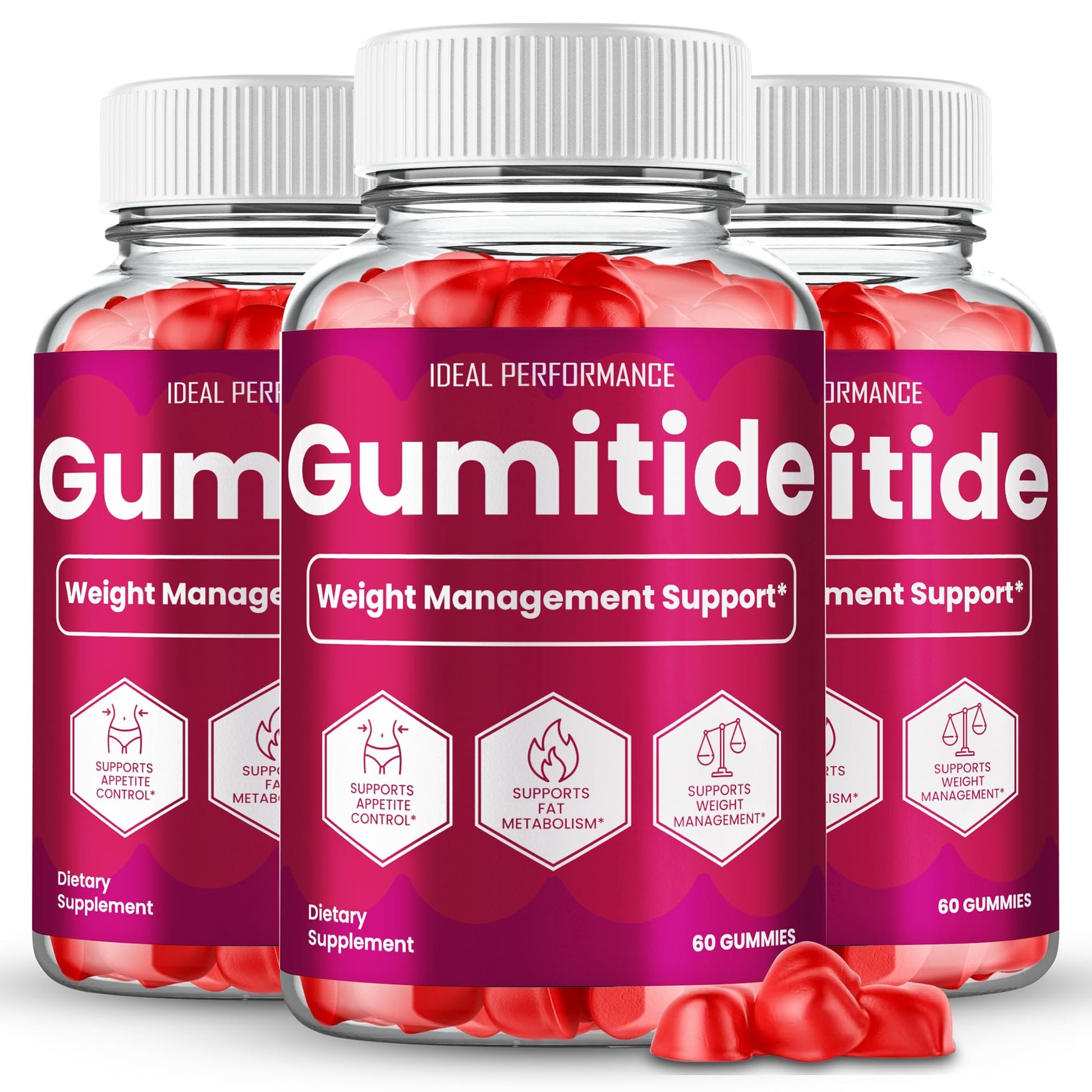 IDEAL PERFORMANCE Gumitide Gummies 180 Count