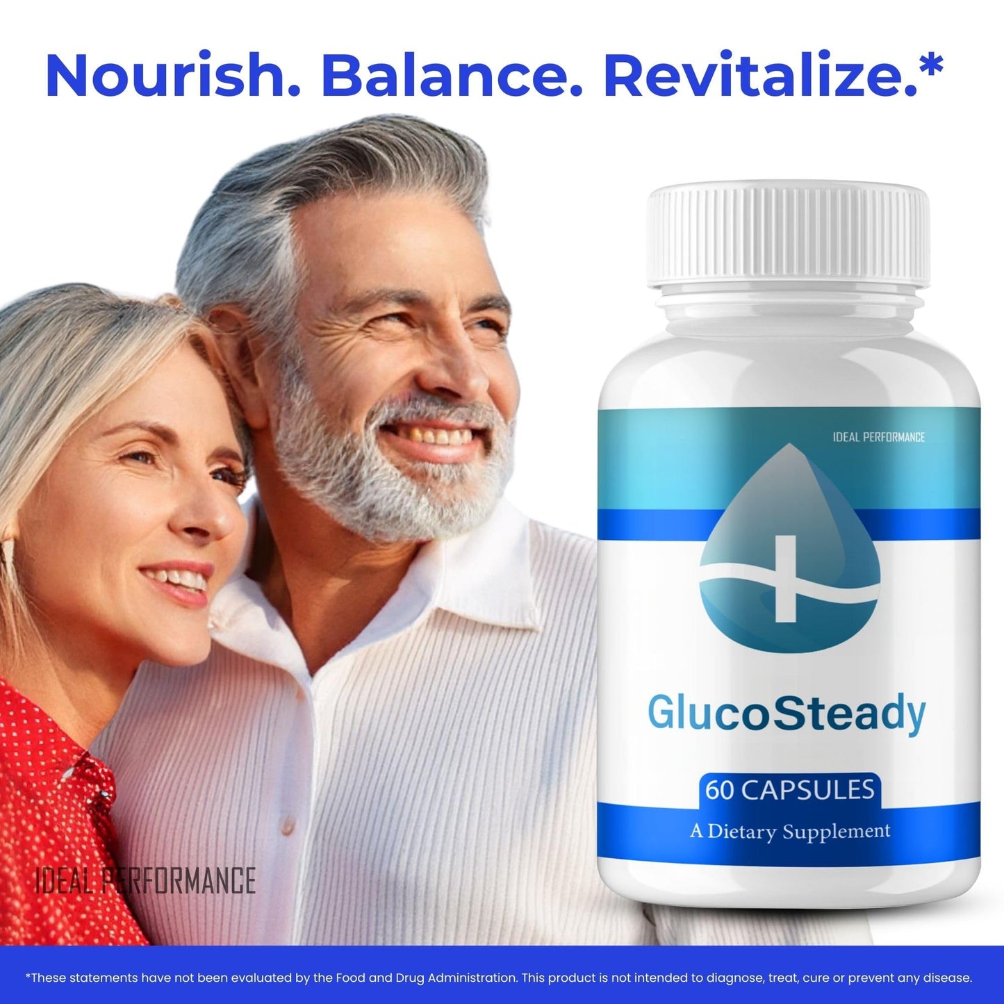 IDEAL PERFORMANCE Gluco Steady Capsules, 300 Capsules