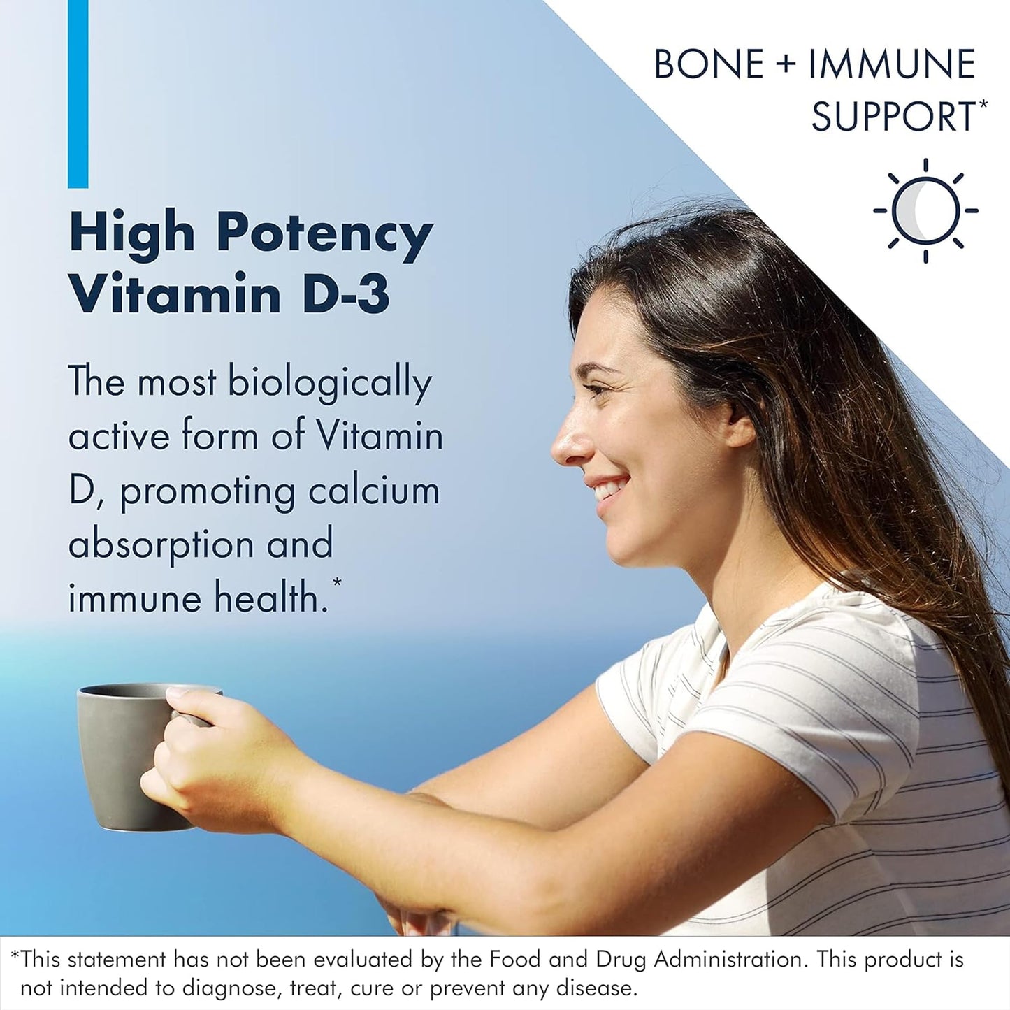 Metabolic Maintenance Vitamin D3 25,000 IU with Vitamin K2 MK-7 Capsules, 60 Count
