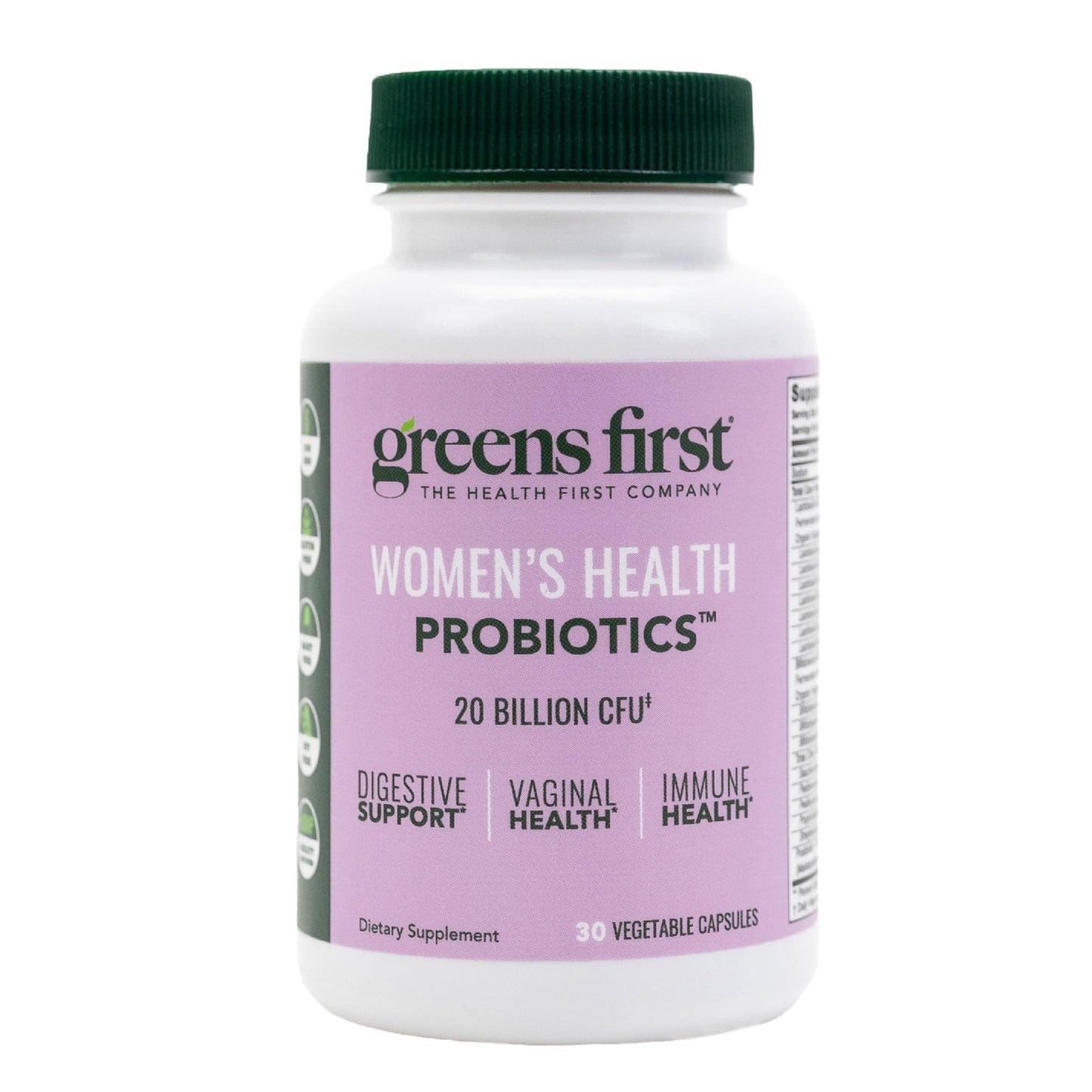 Greens First Women's Health Probiotics Capsule, 30 Count