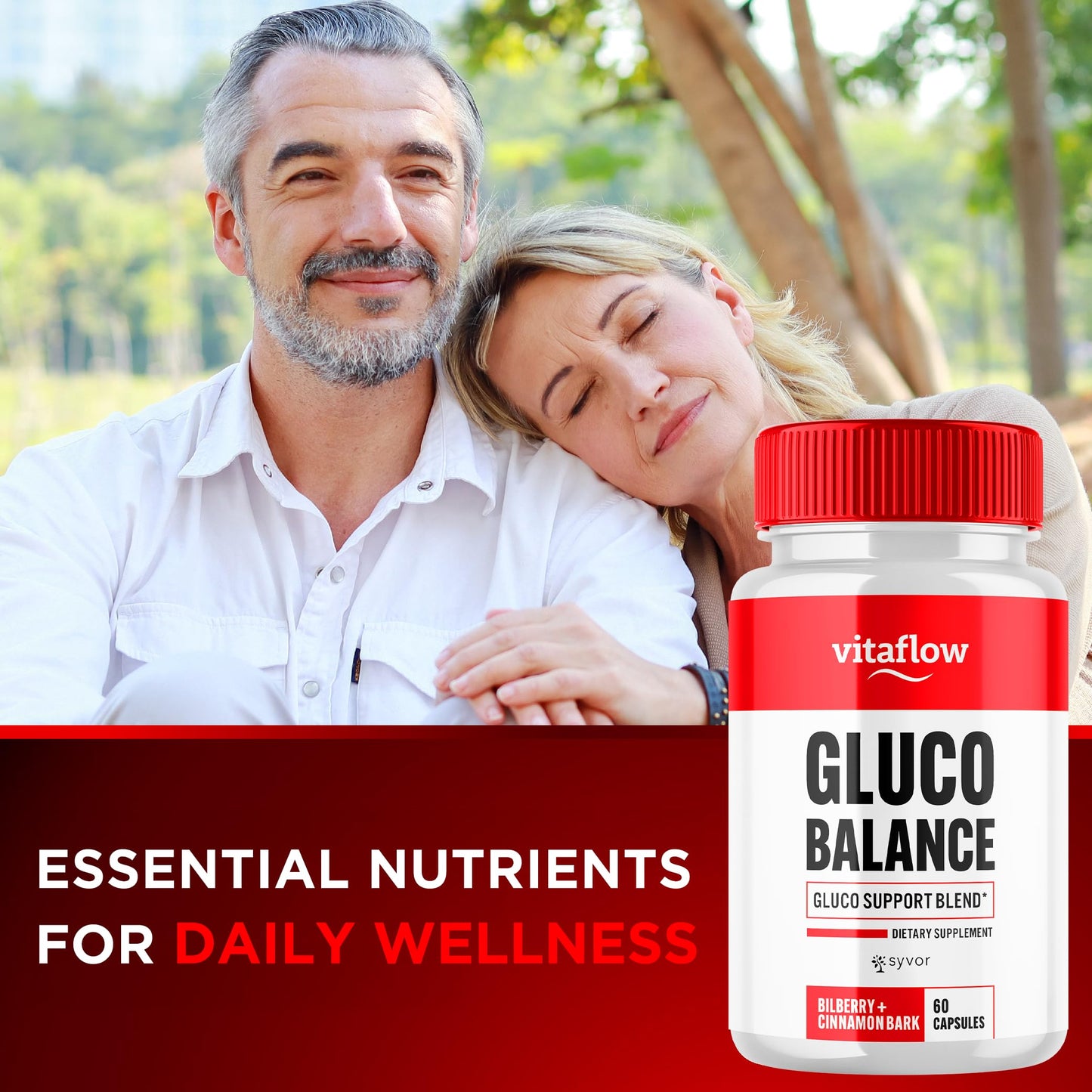 Syvor Vitaflow Balance Support Supplement Capsules, 60 Capsules