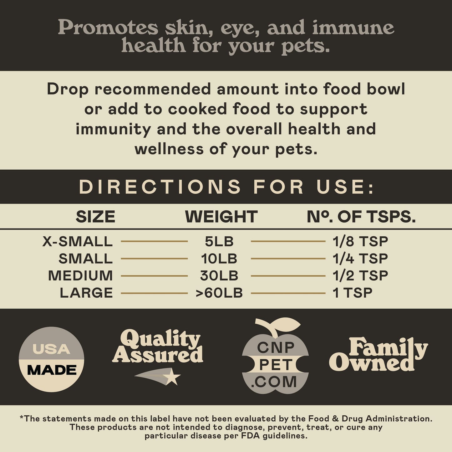 Complete Natural Products L-Lysine Powder for Pets, 4 oz, 1 Count