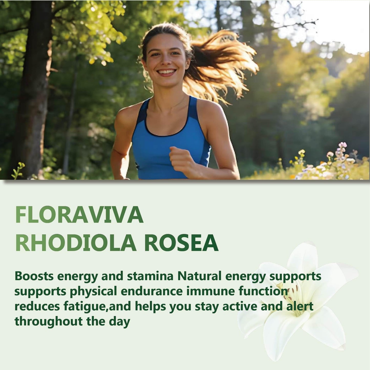 InstaLift Rhodiola Rosea 500mg Capsule, 60 Capsules