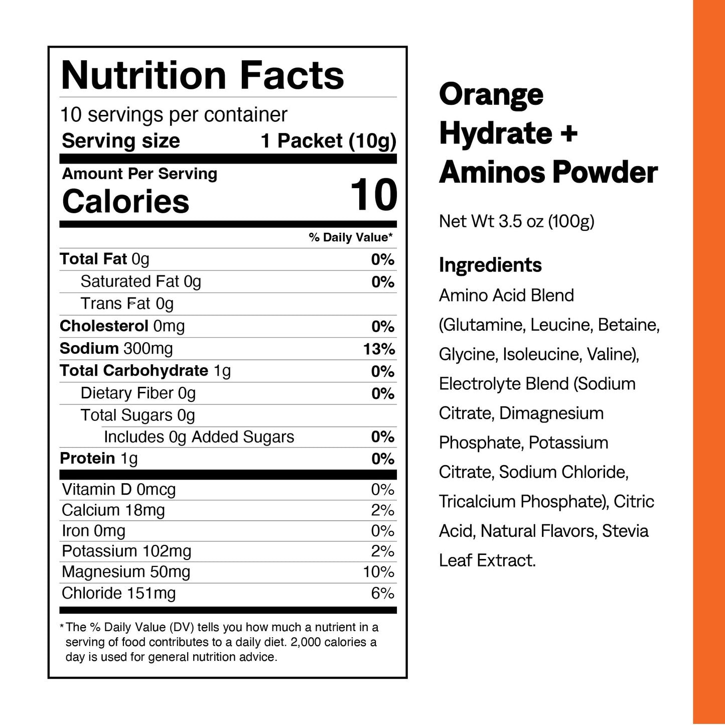 UCAN Hydrate + Aminos Powder 3.5 oz