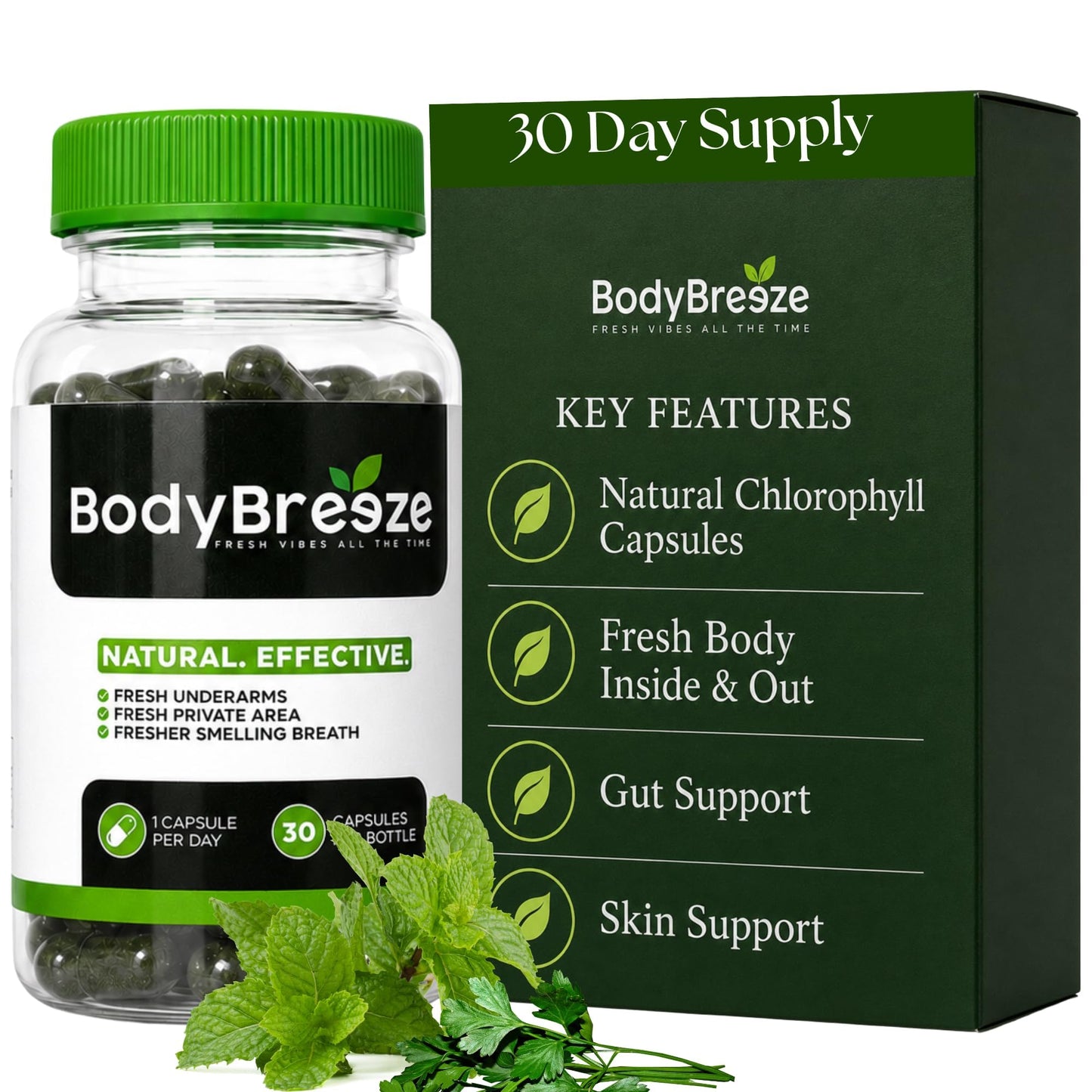 BodyBreeze Chlorophyll Capsule (30 Capsules)