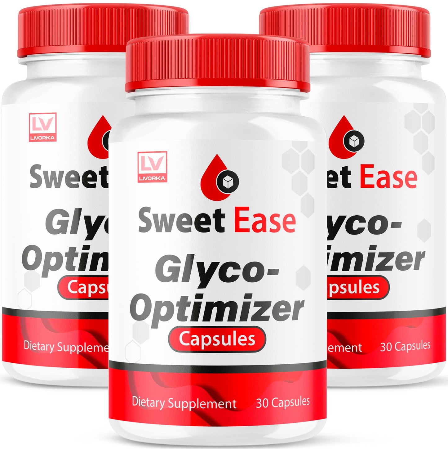 LIVORKA Sweet Ease Glyco Optimizer Capsules 90 Capsules