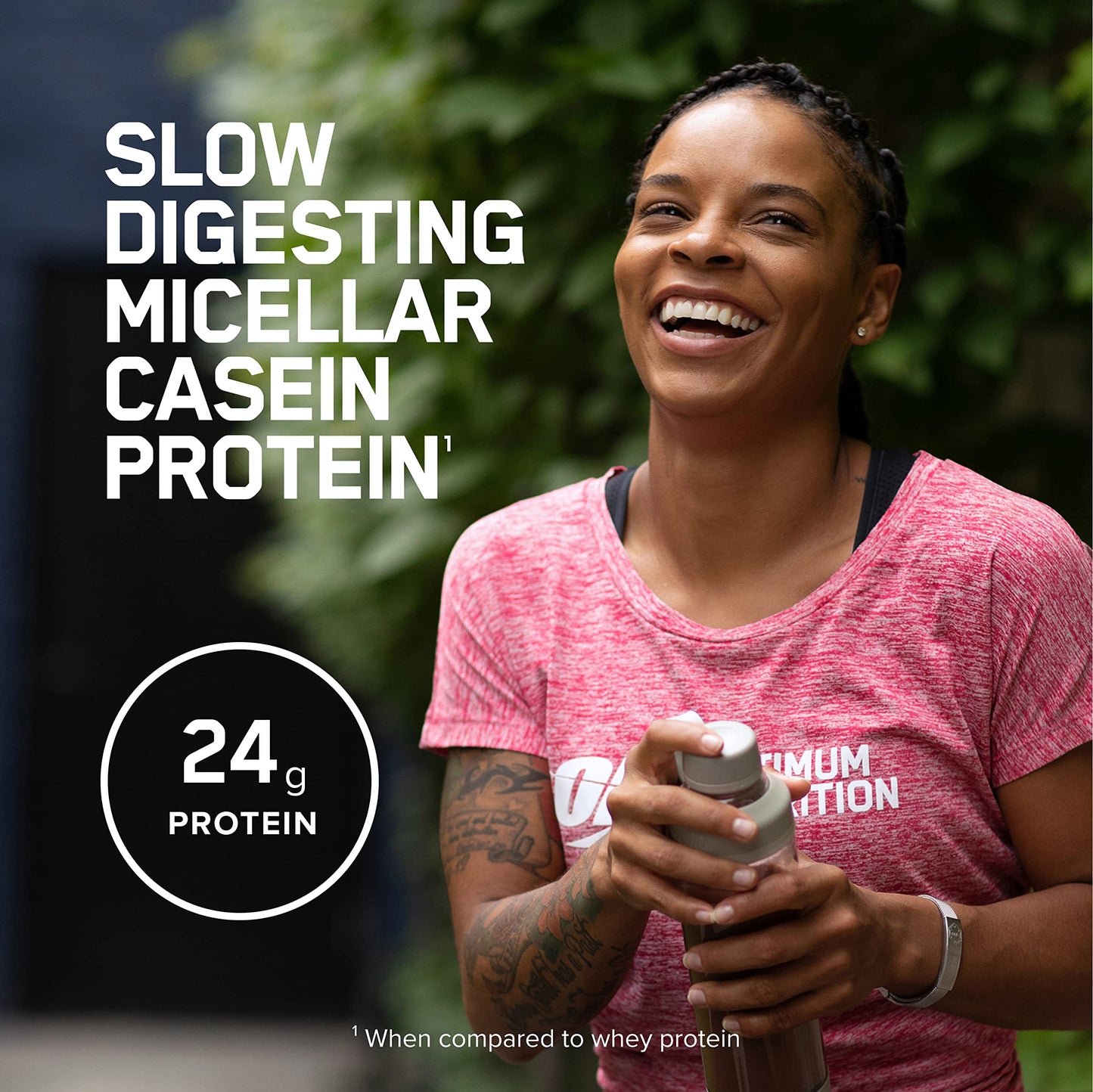 Optimum Nutrition Casein Powder Chocolate Peanut Butter 4 Pound 64