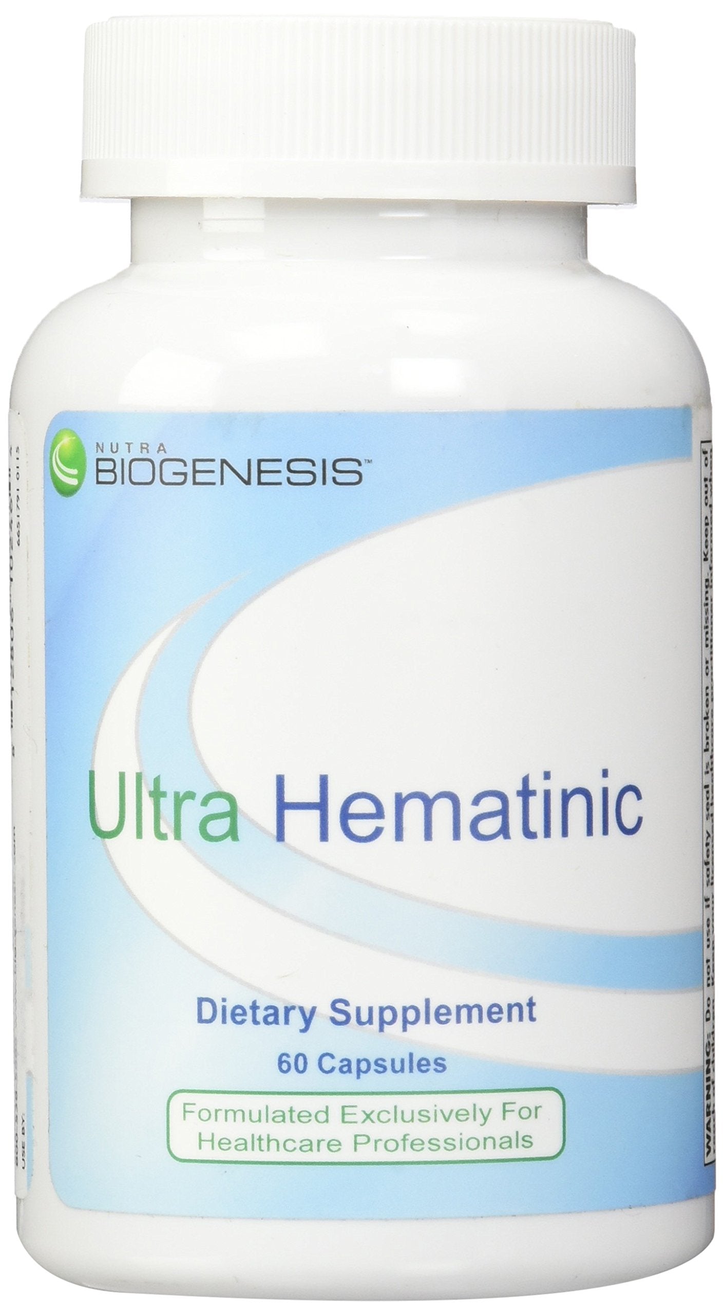 Nutra BioGenesis Ultra Hematinic, 60 Capsules