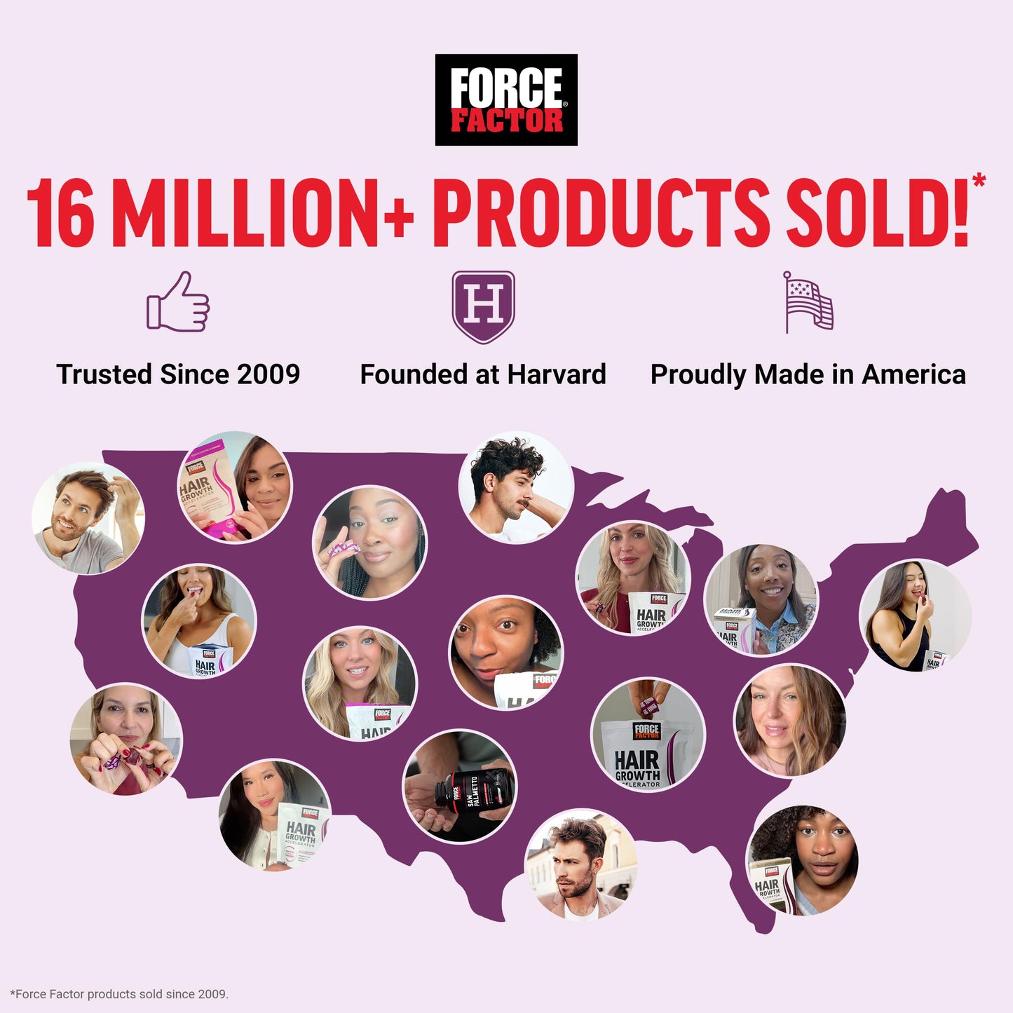 Force Factor Hair Growth Accelerator Soft Chews
