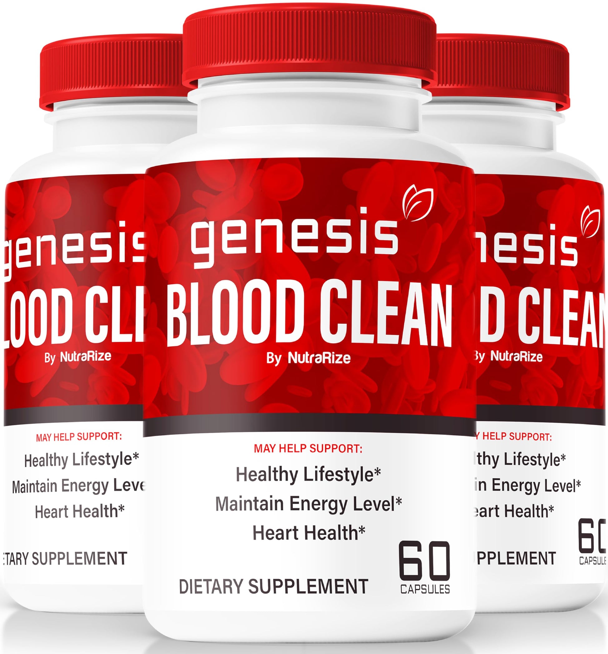 NutraRize Genesis Blood Clean Capsules 180 Count