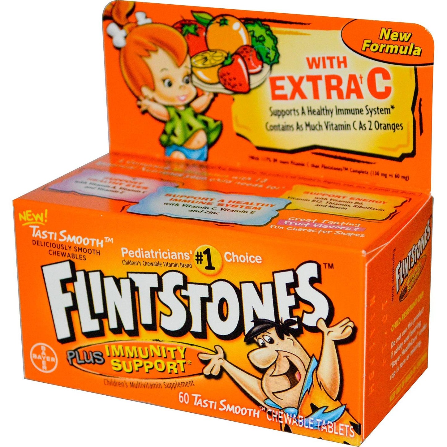 Flintstones Vitamins Children's Multivitamin Supplements Chewable Tablets 60 Count