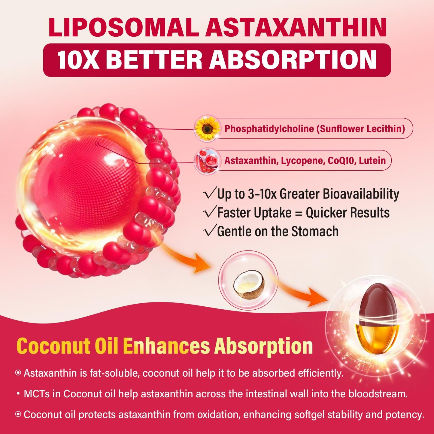 NEVISS Liposomal Astaxanthin Softgels 120