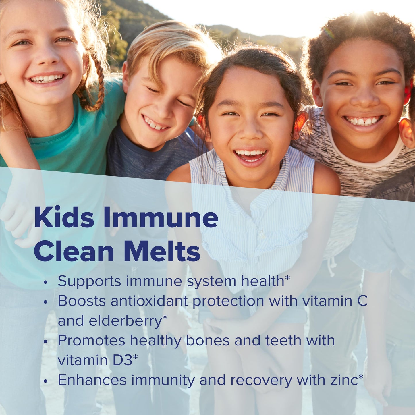 Superior Source Kid's Immune Clean Melts, 60 Tablets
