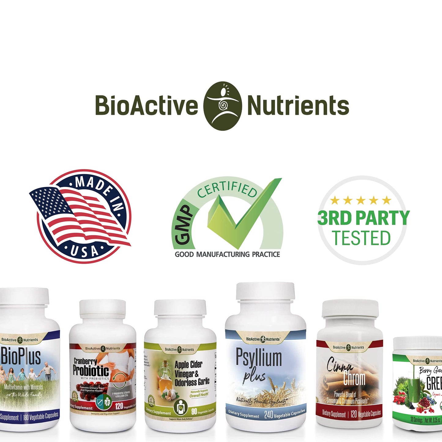 BIOACTIVE NUTRIENTS Milk Thistle Extract & Dandelion Root Daily Support Supplements 120 Capsules