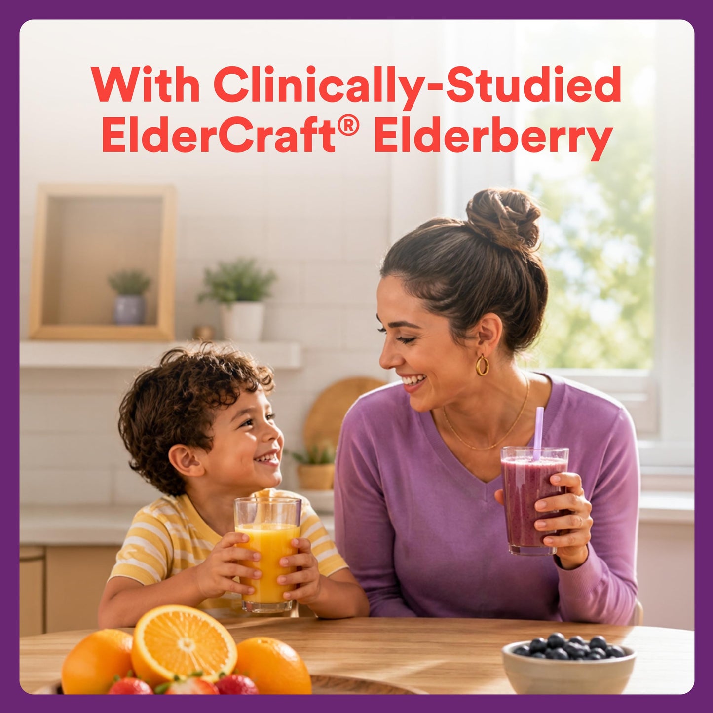 SmartyPants Kids Immunity Elderberry Gummies 1 Count