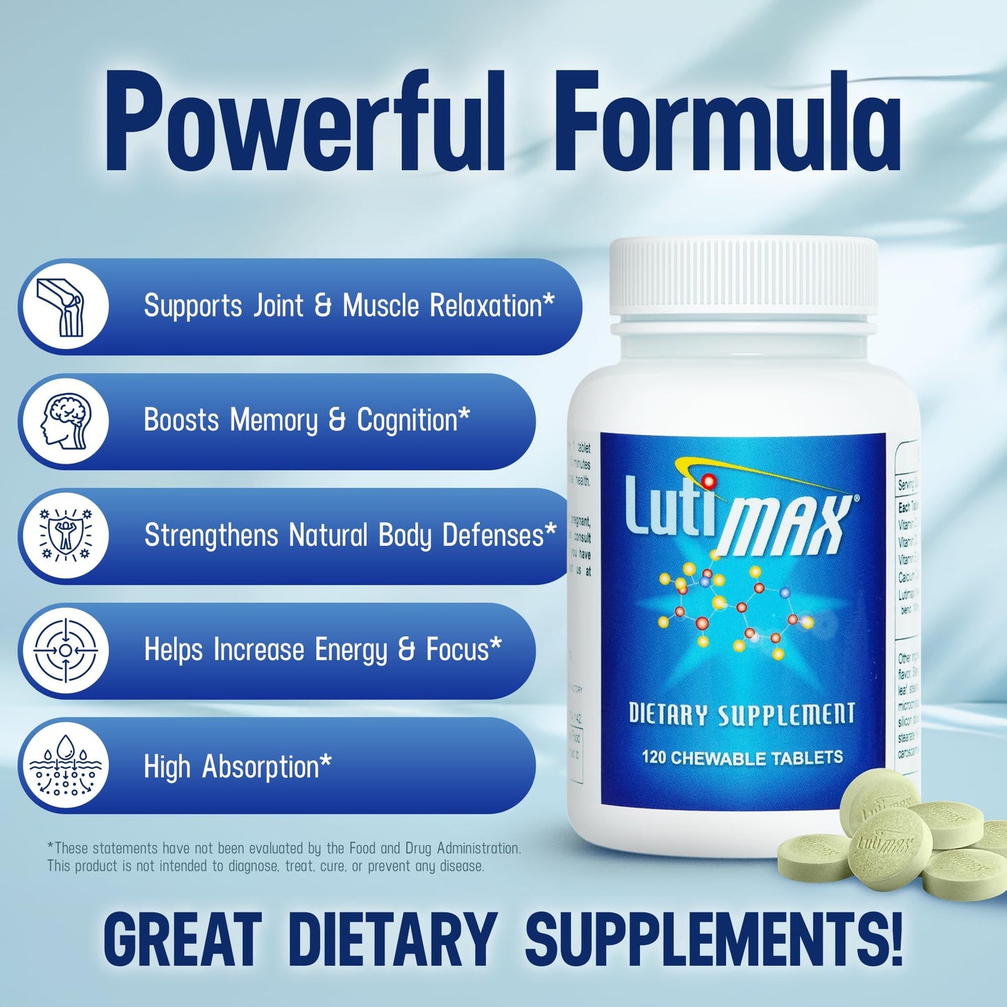 Luti Lutimax Luteolin Complex w/Rutin 120 Tablets