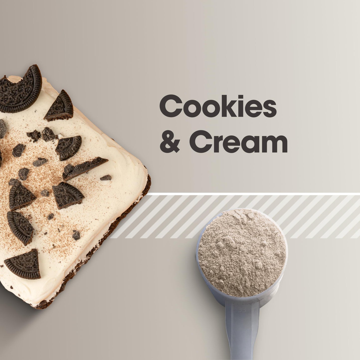 Optimum Nutrition Gold Standard 100% Whey Protein Powder Cookies & Cream, 2 lb, 32 Servings