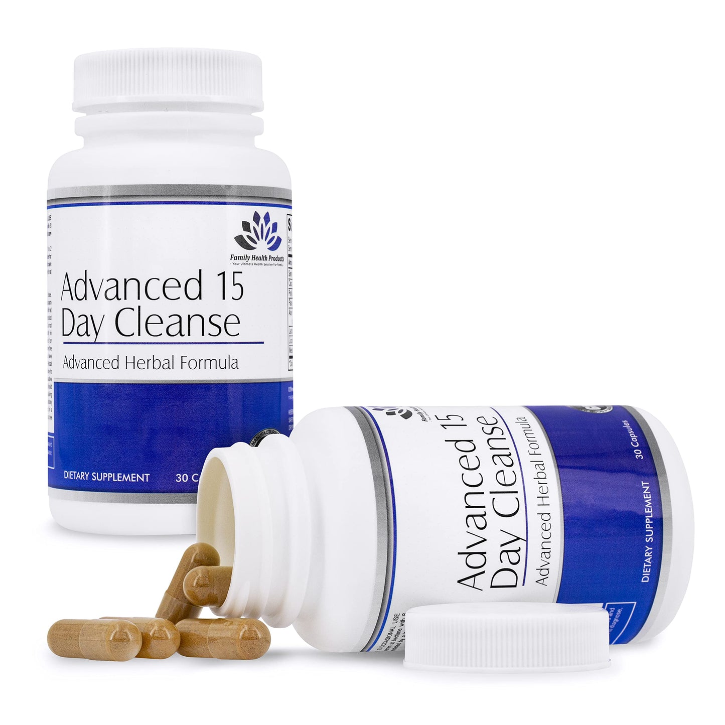 Family Health Products Colon Cleanse Detox Pills Capsule 1 Count