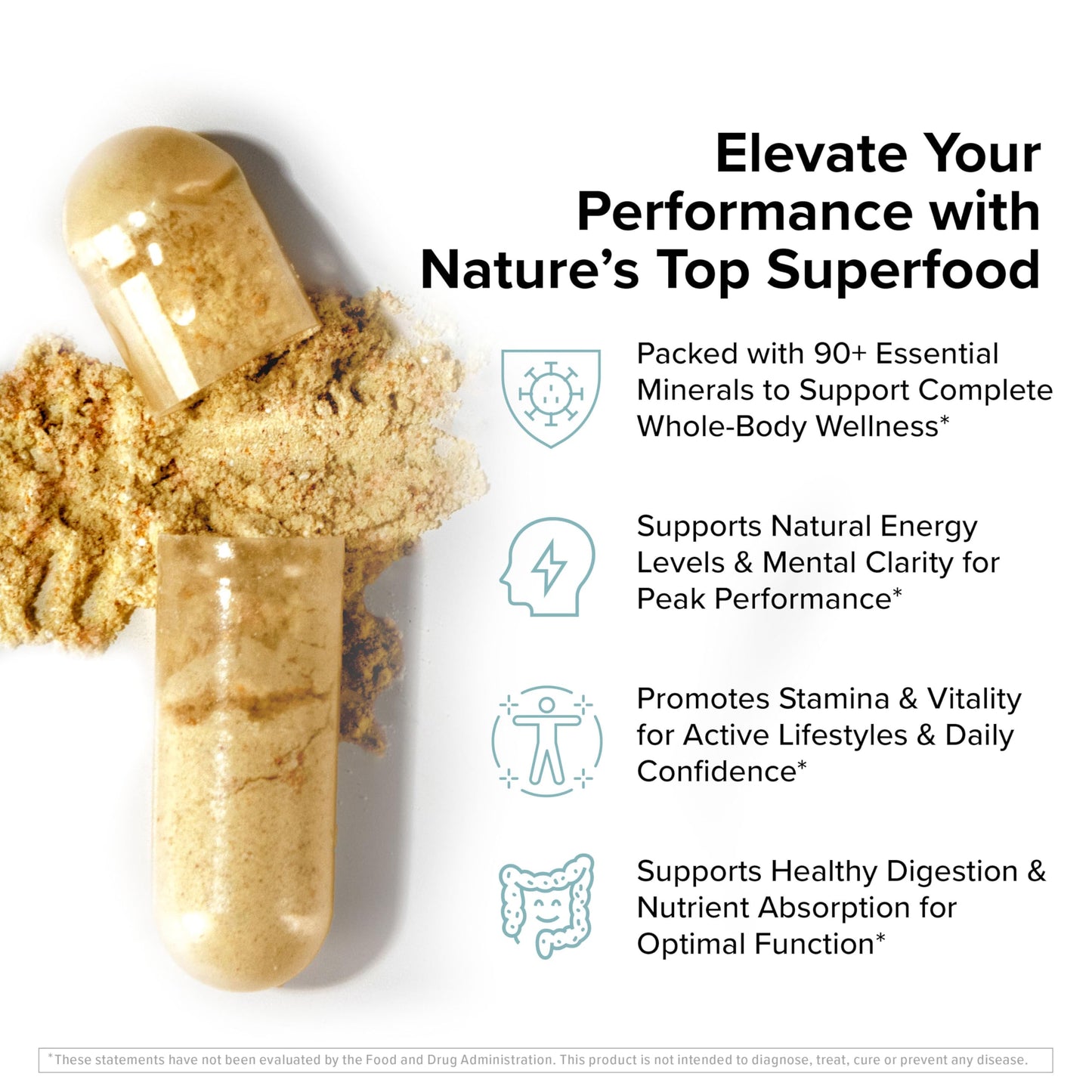 InnoSupps Wild Sea Moss Capsules 60 Count