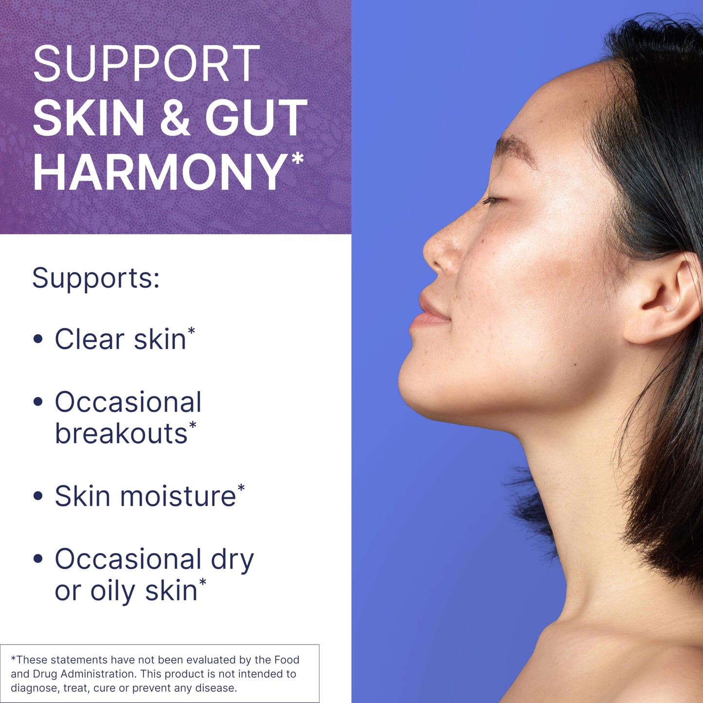 Microbiome Labs SereneSkin Spore-Based Probiotic Complex with Citrus Polyphenols for Skin Clarity & Gut Health Support - Daily Probiotic Skincare - Soothe The Gut-Skin Axis 60 Capsules