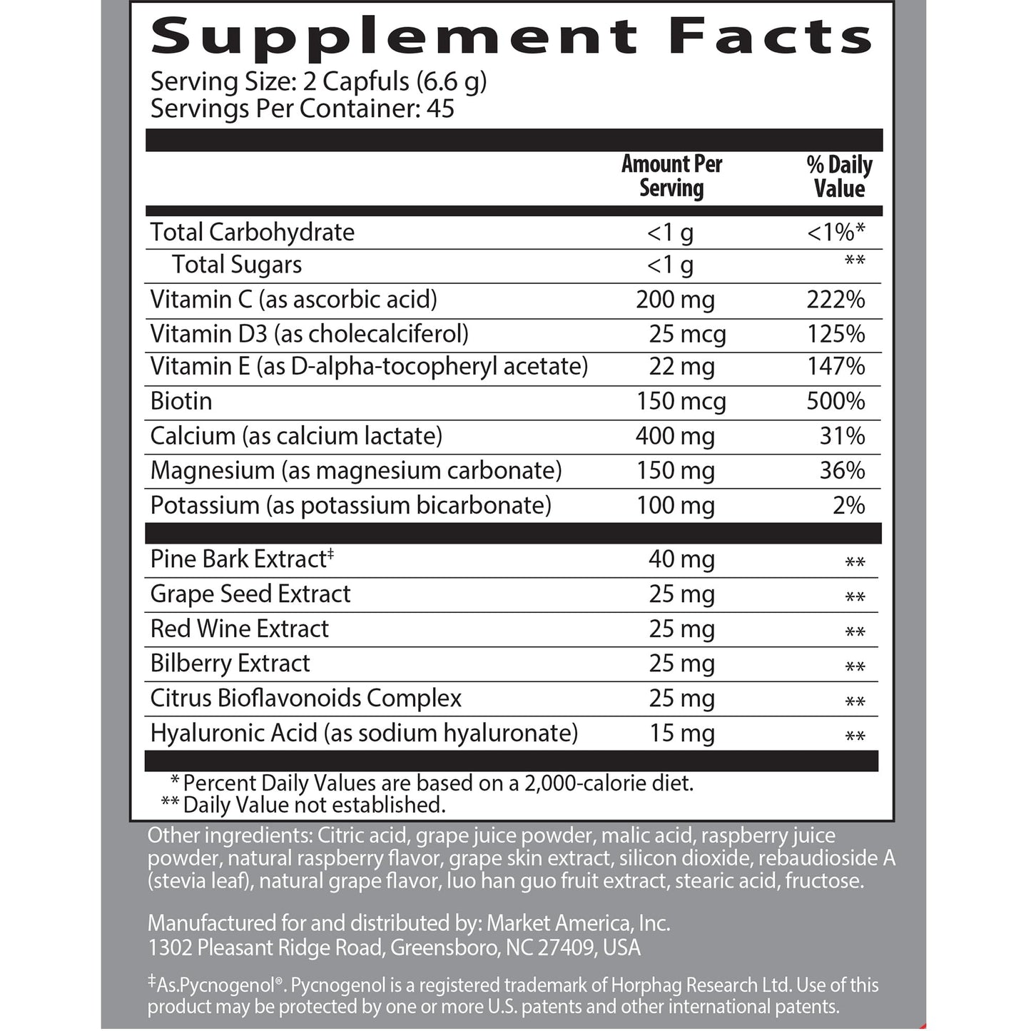 Isotonix OPC-3 Beauty Blend Powder 10.5 oz