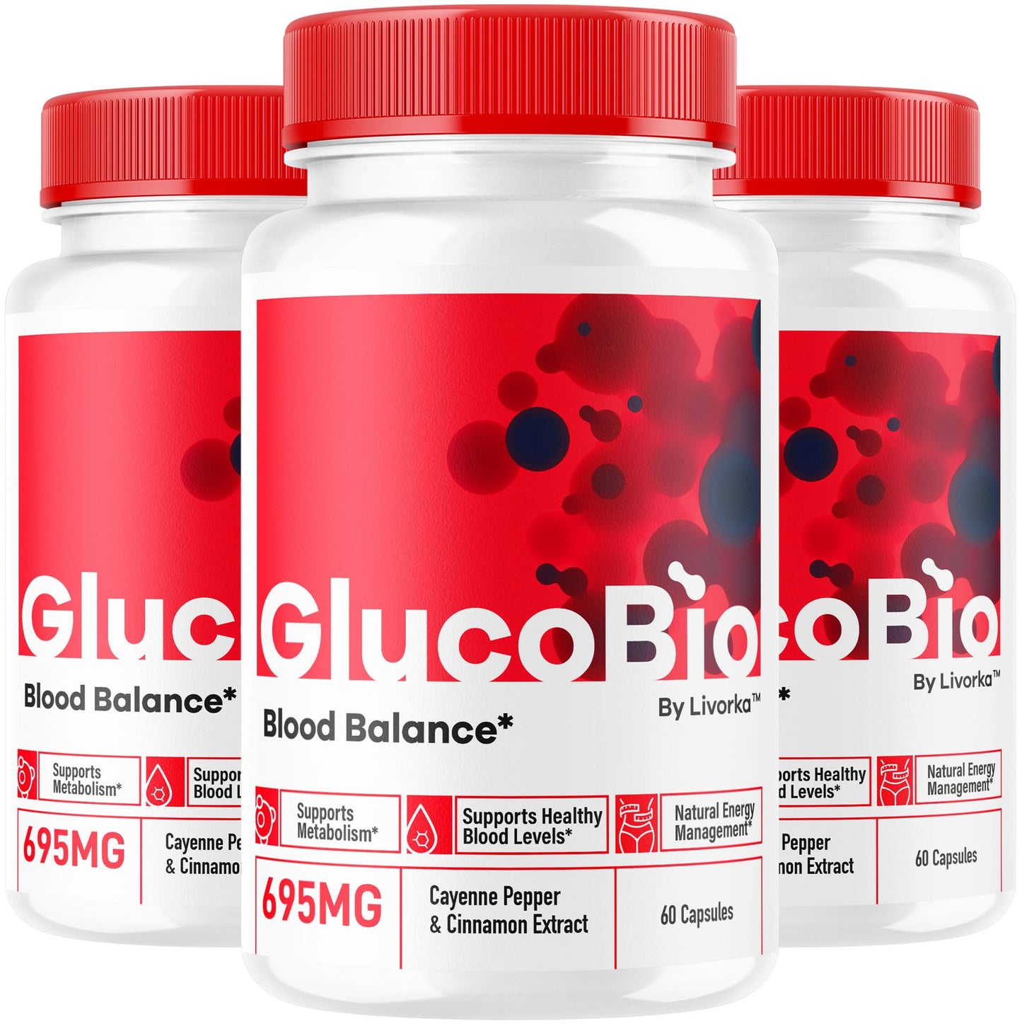 LIVORKA GlucoBio Capsules 90 Capsules