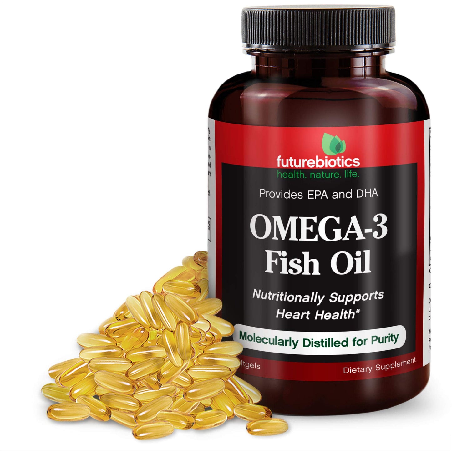 Futurebiotics Omega-3 Fish Oil Softgels 100 Count