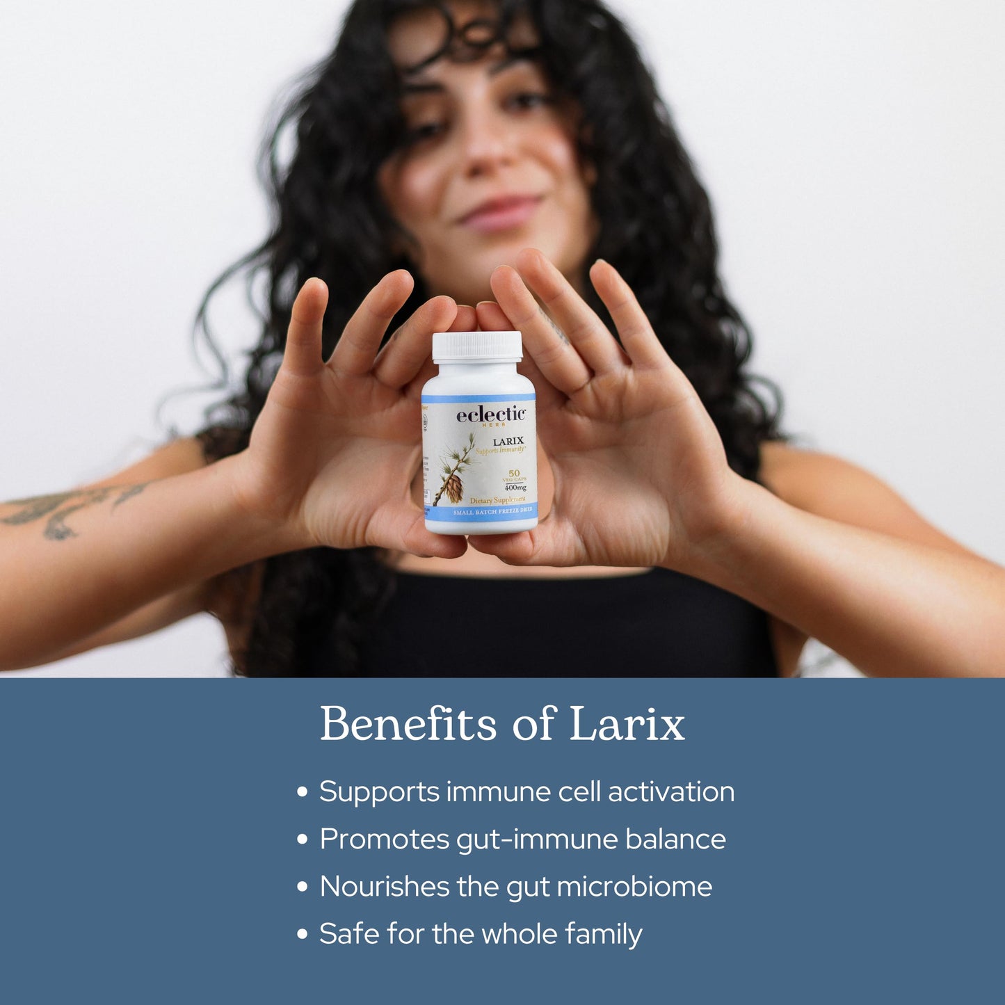 Eclectic Institute Larix Immune Support Capsules, 50 Count