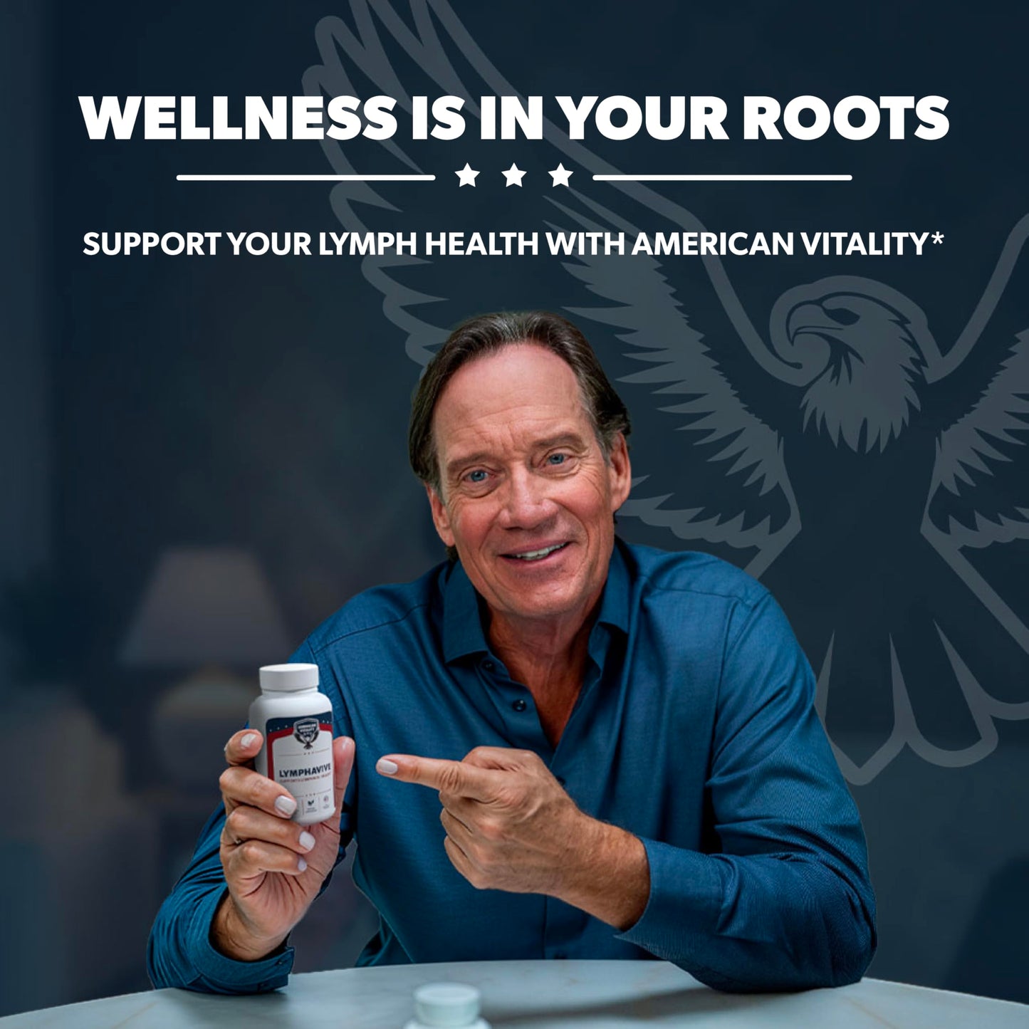 American Vitality LymphaVive Lymphatic Drainage Supplements Capsule 60 Count