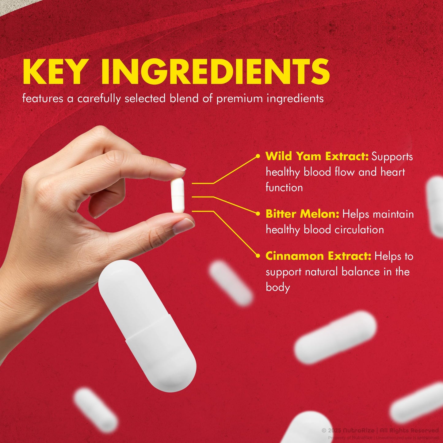 NutraRize Wonderfix Glycogen Support Capsules 120 Capsules