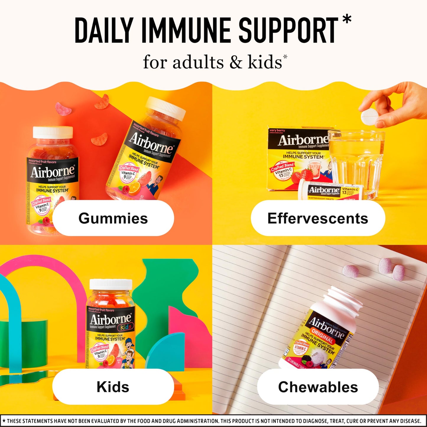Airborne Immune Support Gummies 42 Count