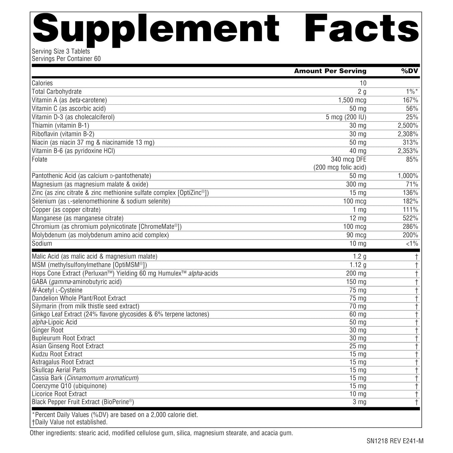 Source Naturals Fibro-Response Bio-Aligned Malic Acid & MSM Tablets 180 Tablets