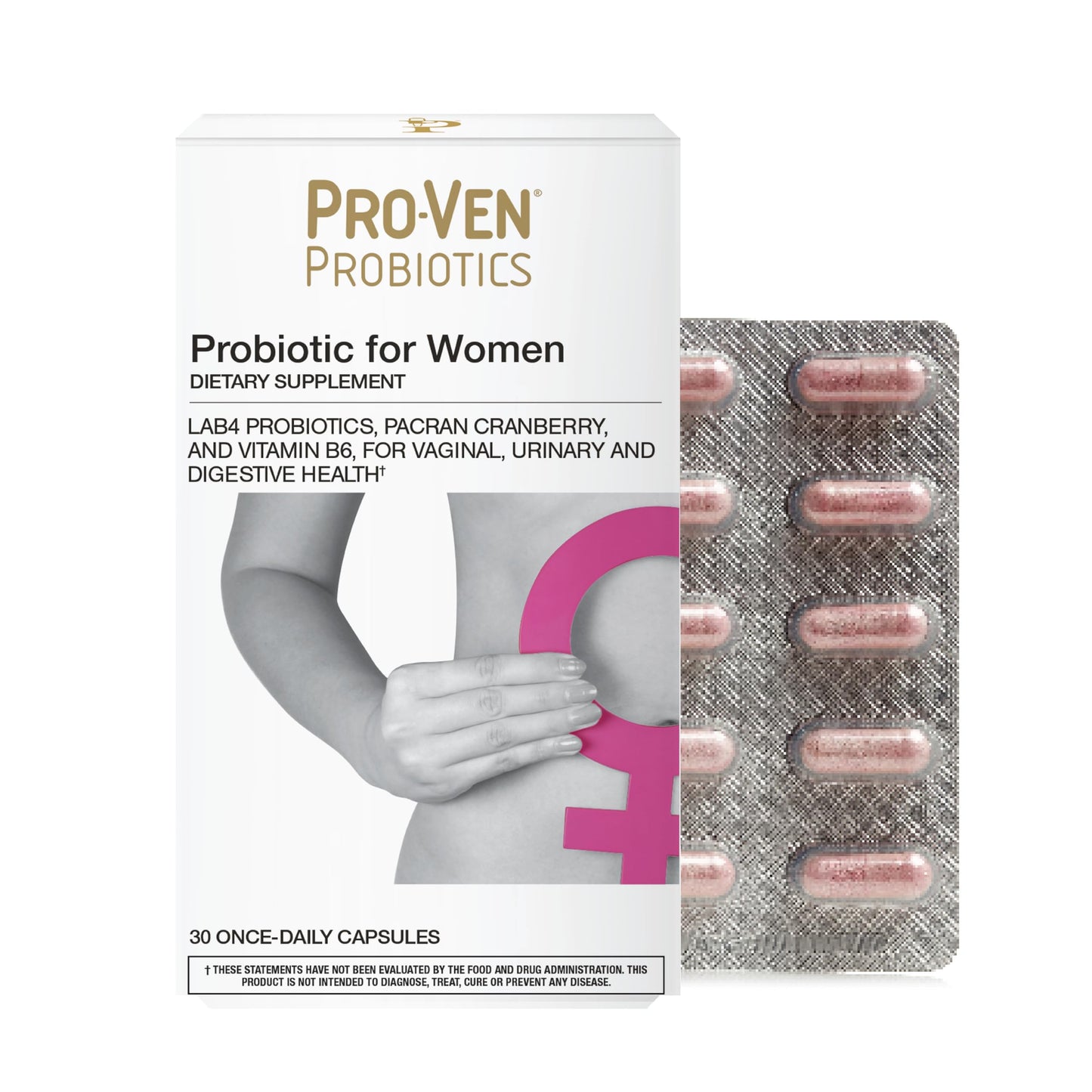 Pro-Ven Probiotics for Women 30 Capsules