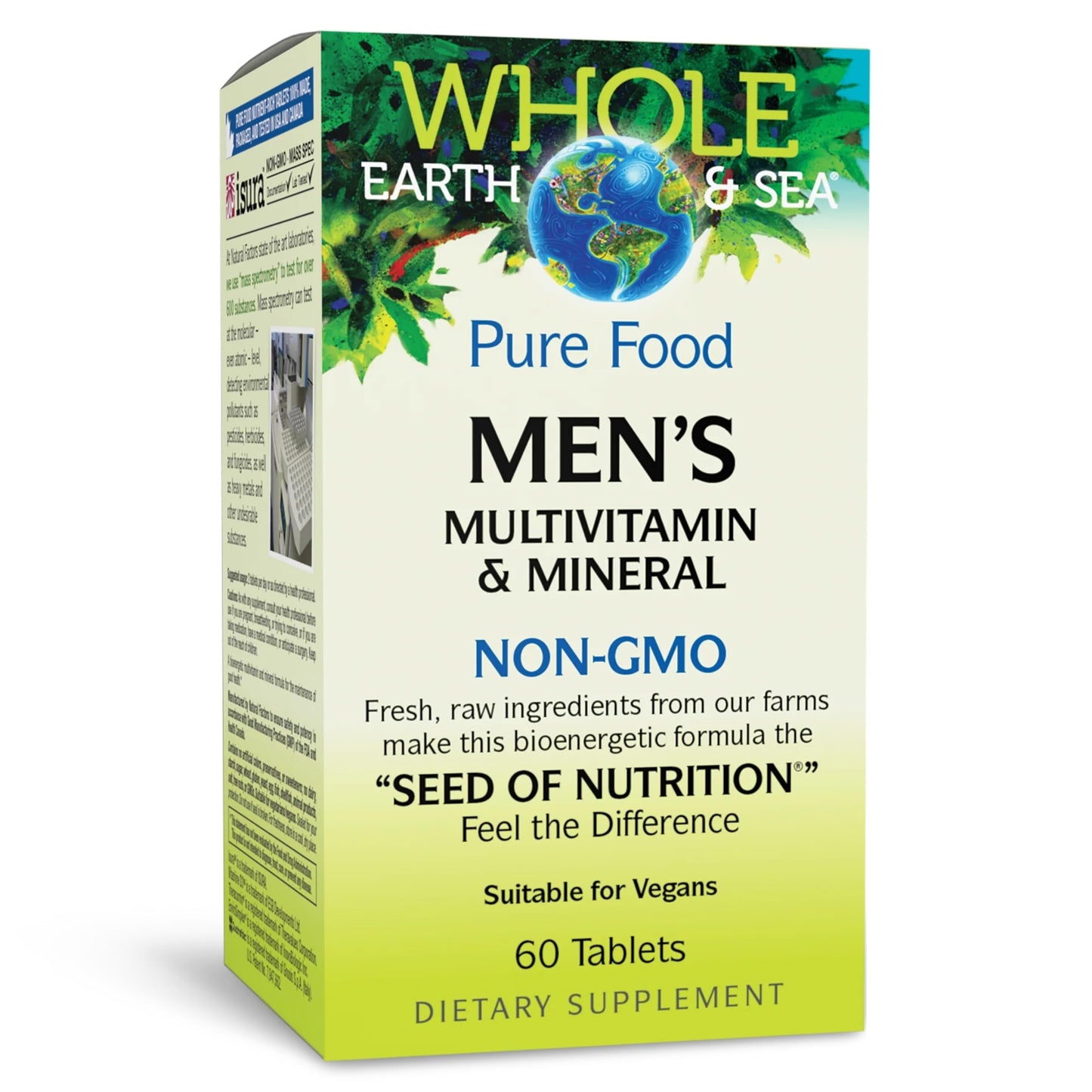 Natural Factors Men's Multivitamin & Mineral, 60 Tablets