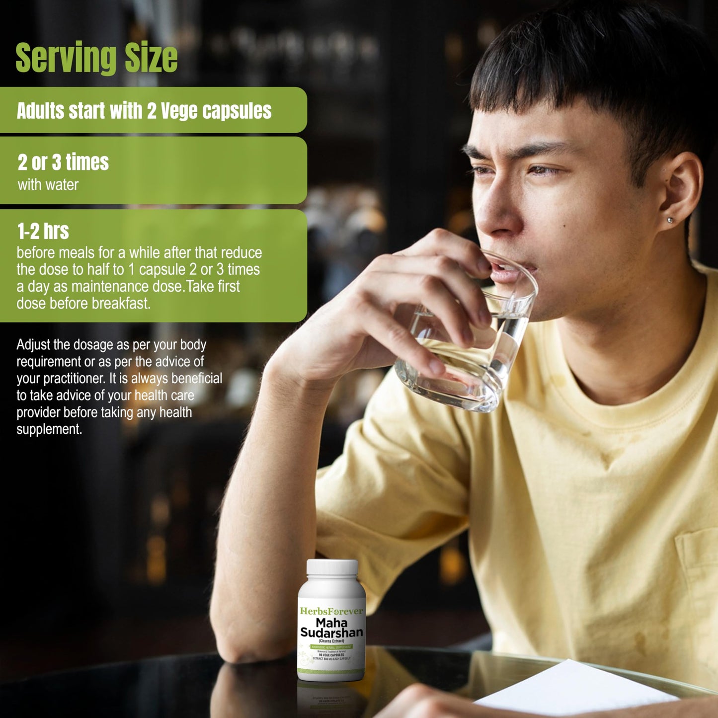 Herbsforever Mahasudarshan 90 Veg Capsules